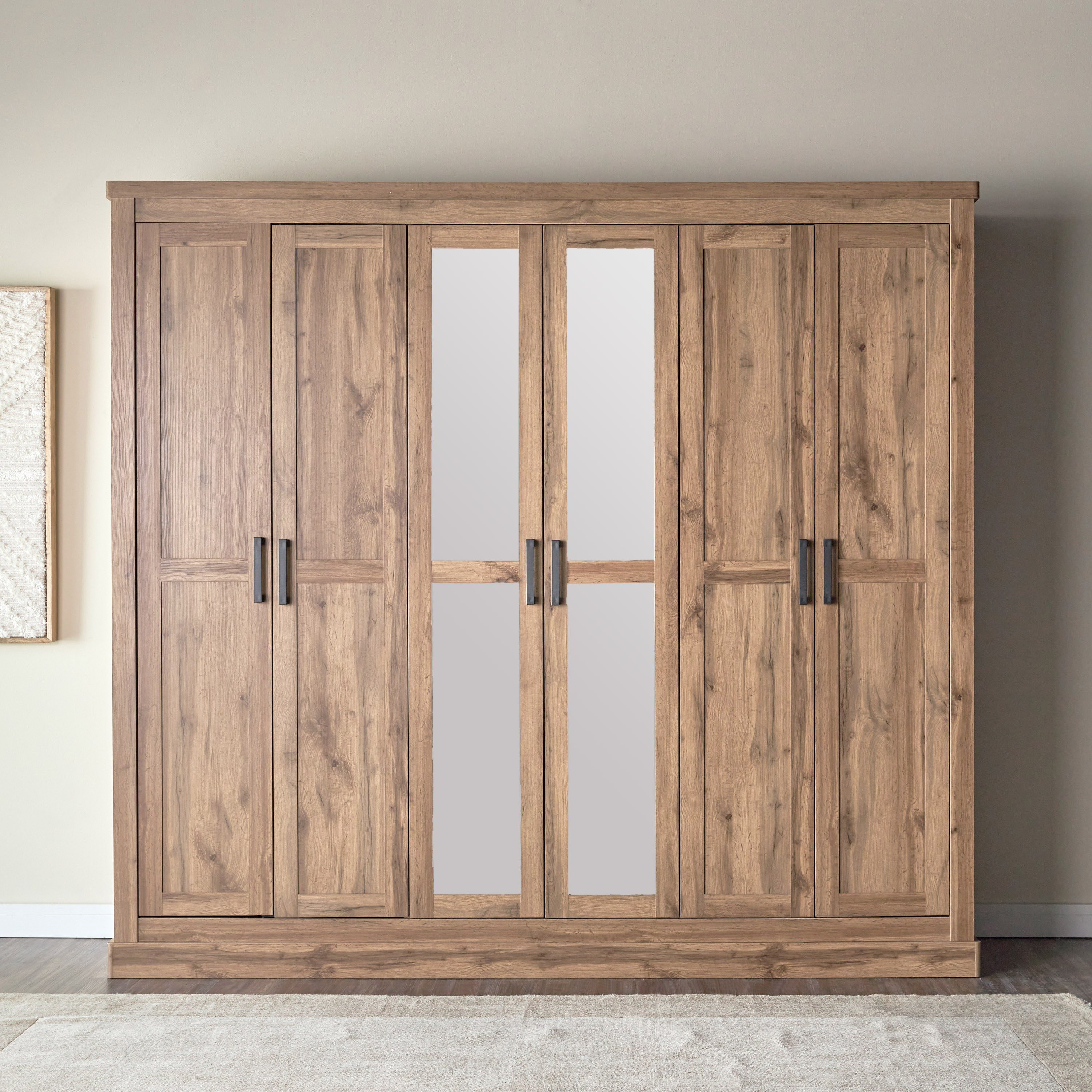 Wardrobe natural deals wood