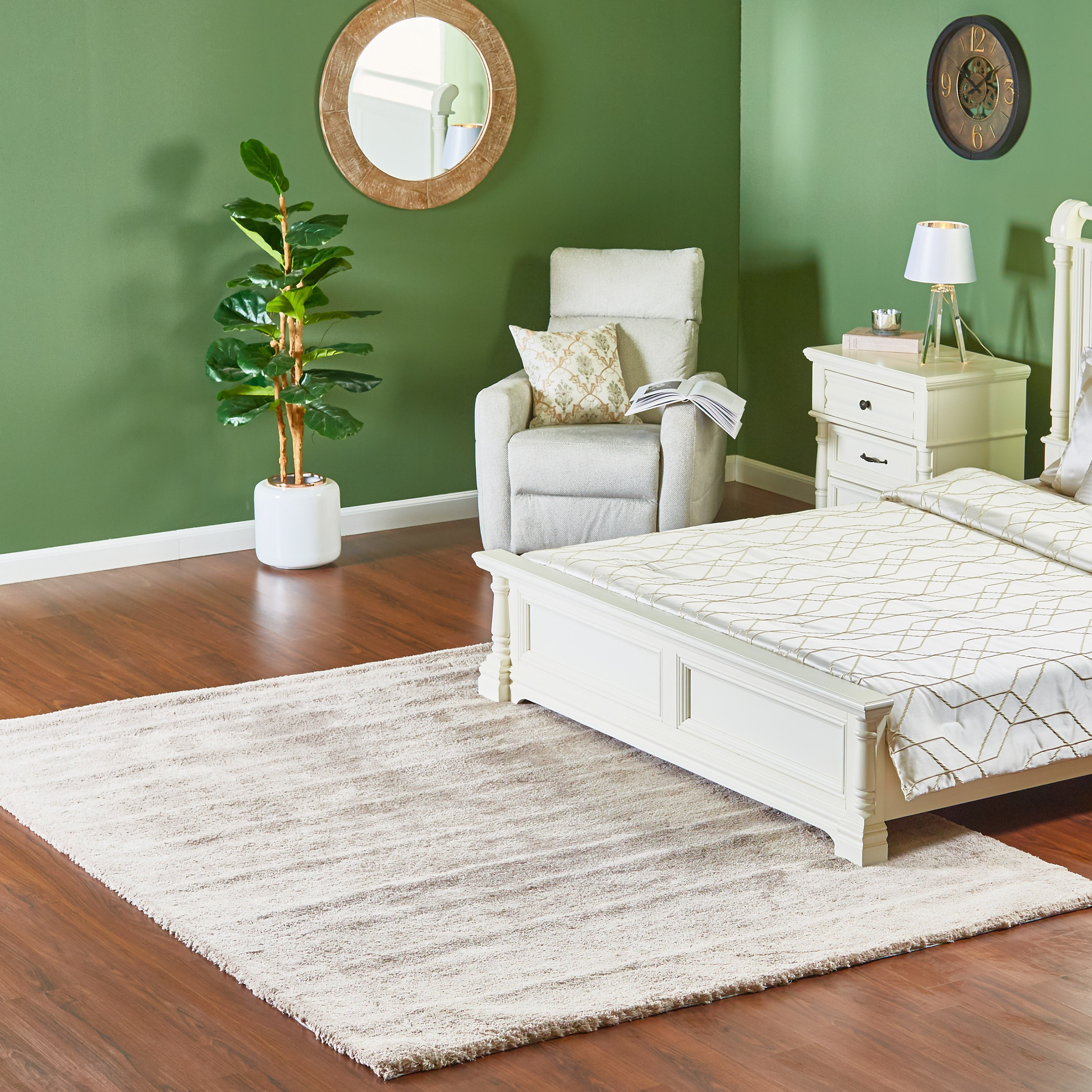 Shop Viva Velvet Shaggy Rug - 200x290 cm | Home Centre UAE