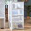 Lucca 4-Drawer Tower - 39x39x80 cms-household-storage-storagesolutions-drawercabinets-image-3