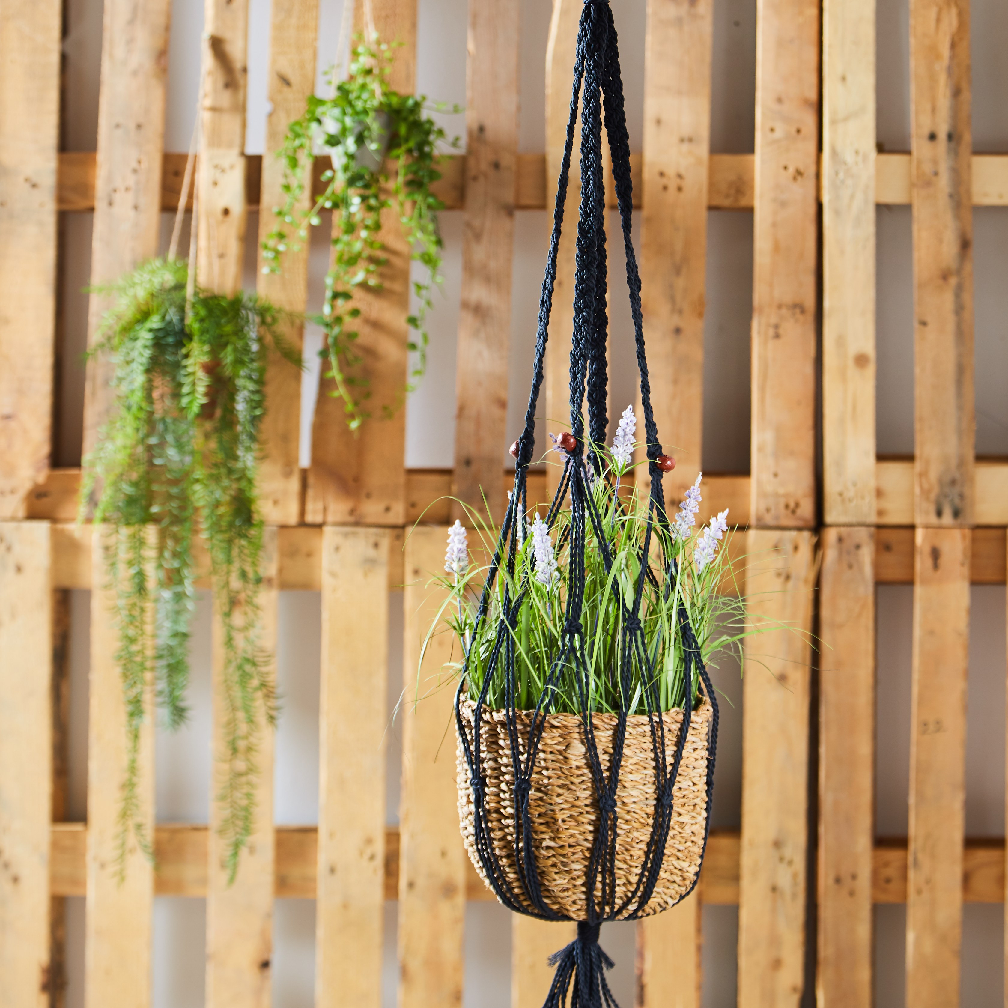 Russe Macrame Hanging Pot-household-gardenandoutdoor-potsandplanters-hangingplanters-image-2