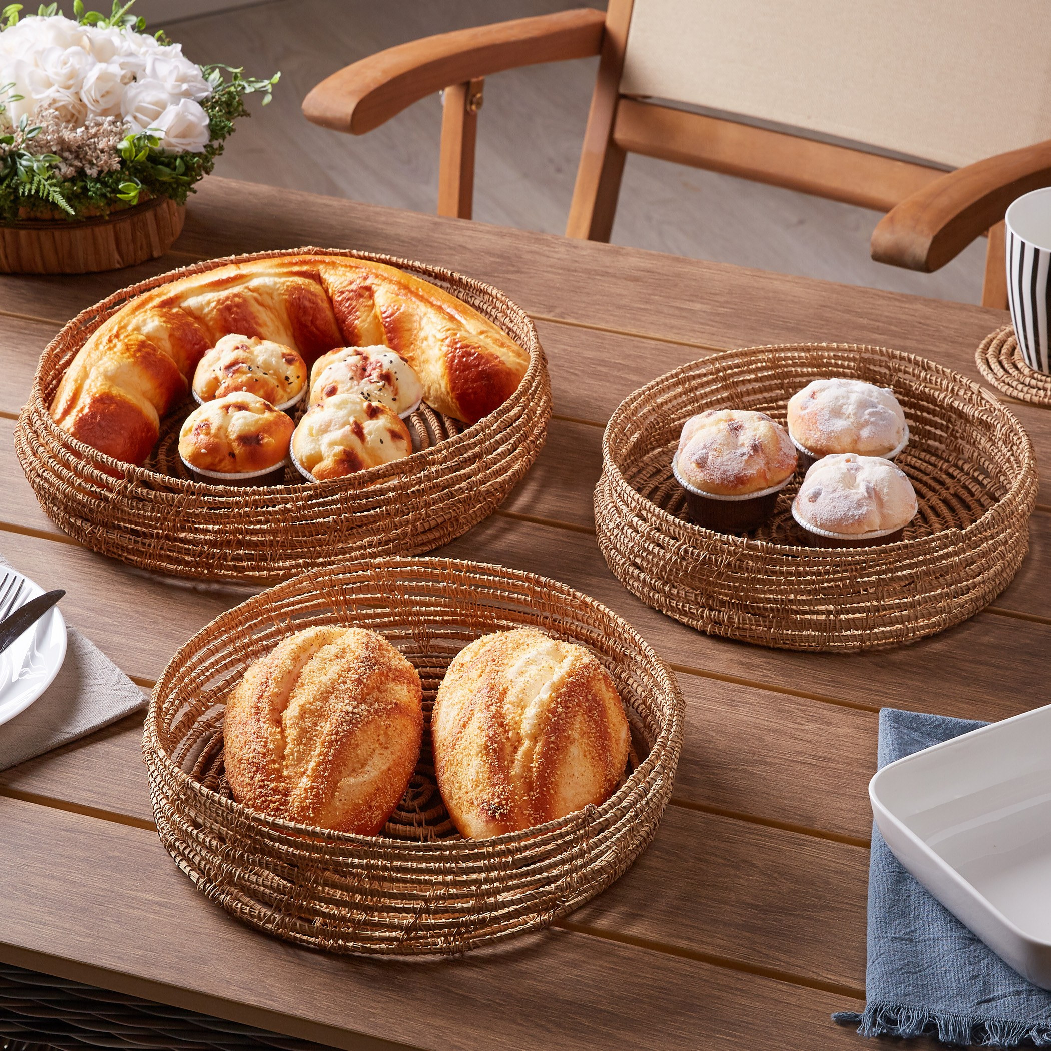 Greenfield Storage Container - Set of 3-household-kitchen-foodstorage-fruitbaskets-image-2