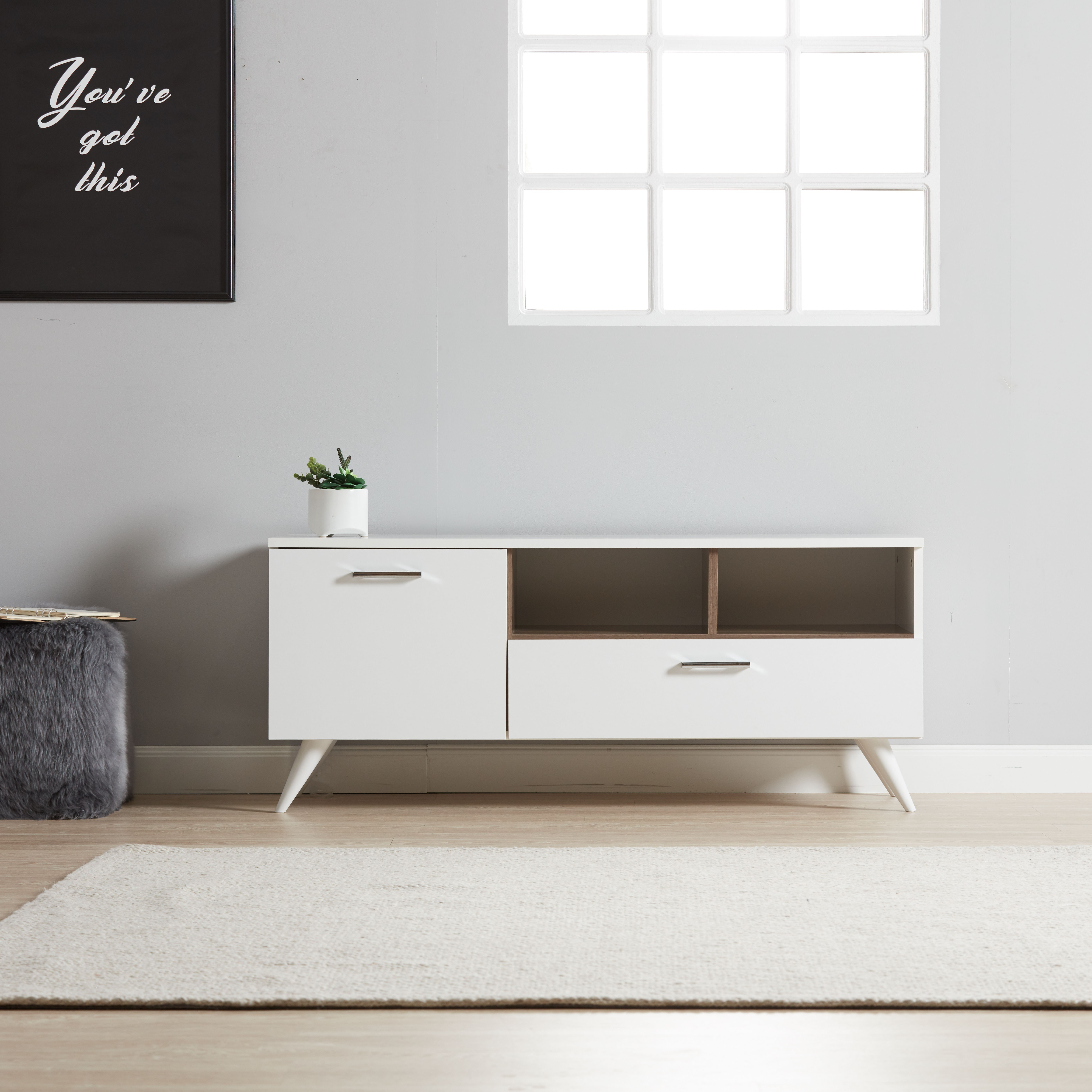 Shop Sinba Rectangular TV Unit for TVs up to 50 inches | Home Centre UAE