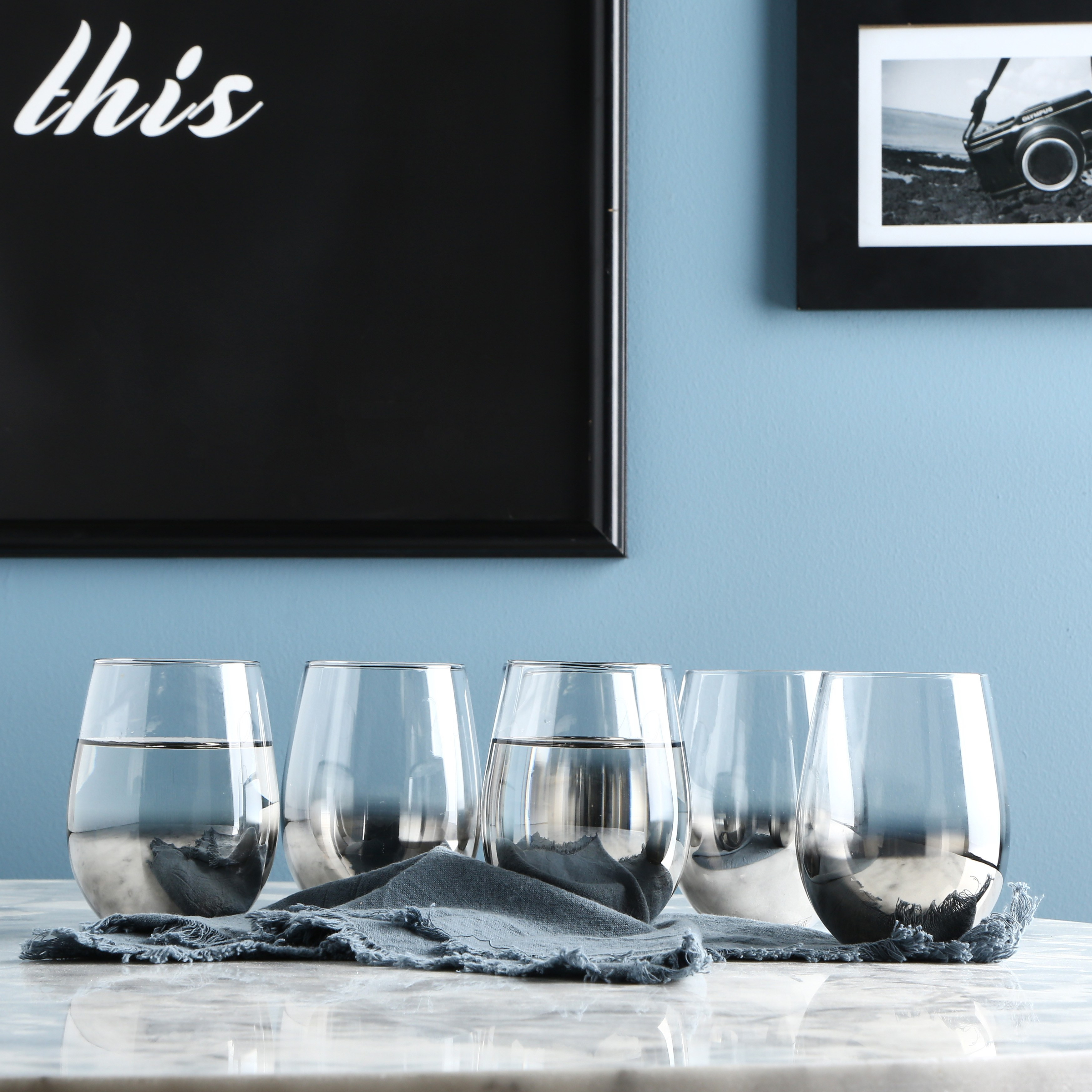 Triton Tinted 6-Piece Tumbler Set - 520 ml-household-dining-glassware-drinkingglasses-image-4