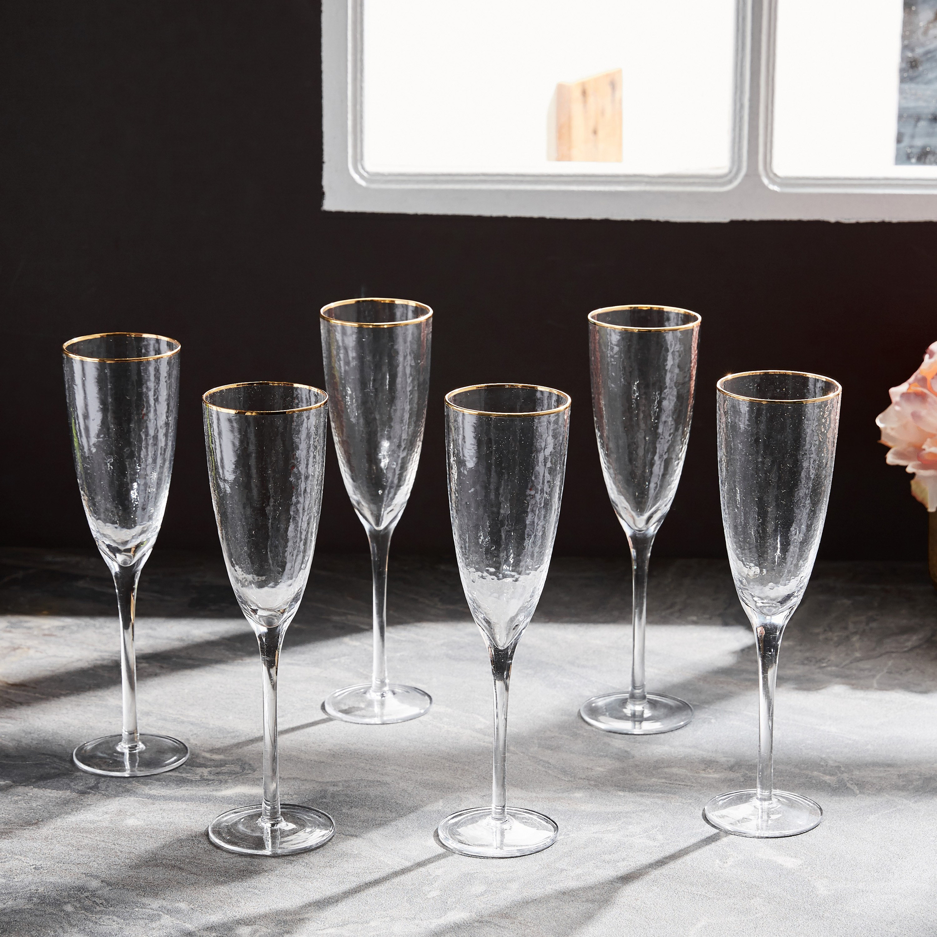 Castillo 6-Piece Glass Stemware Set - 260 ml-household-dining-glassware-stemware-image-1