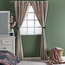 زوج ستائر بحلقات تثبيت - هرينجبون - 140x300 سم-household-windows-curtains-image-3