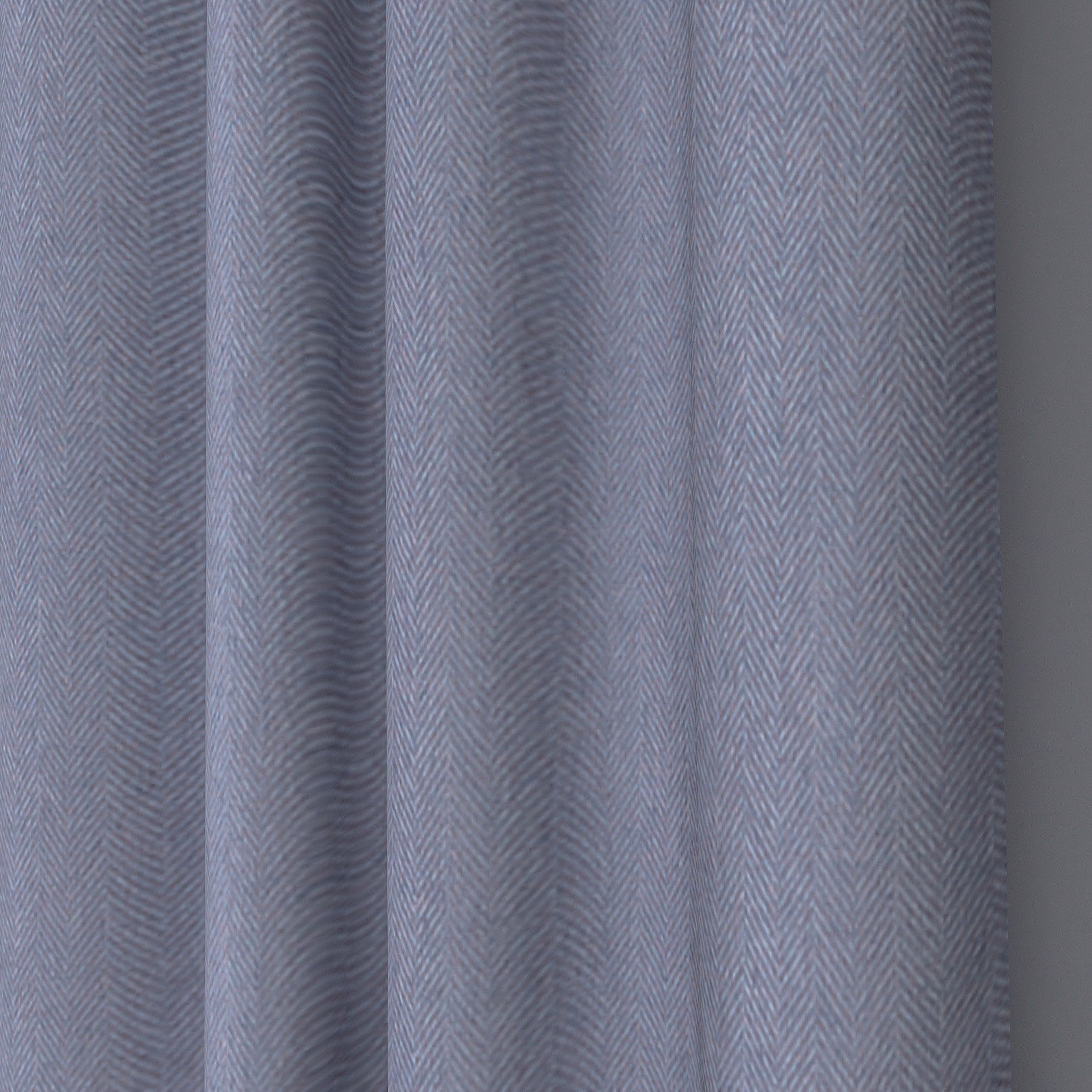 Herringbone Eyelet Curtain Pair - 140x240 cm-household-windows-curtains-image-2