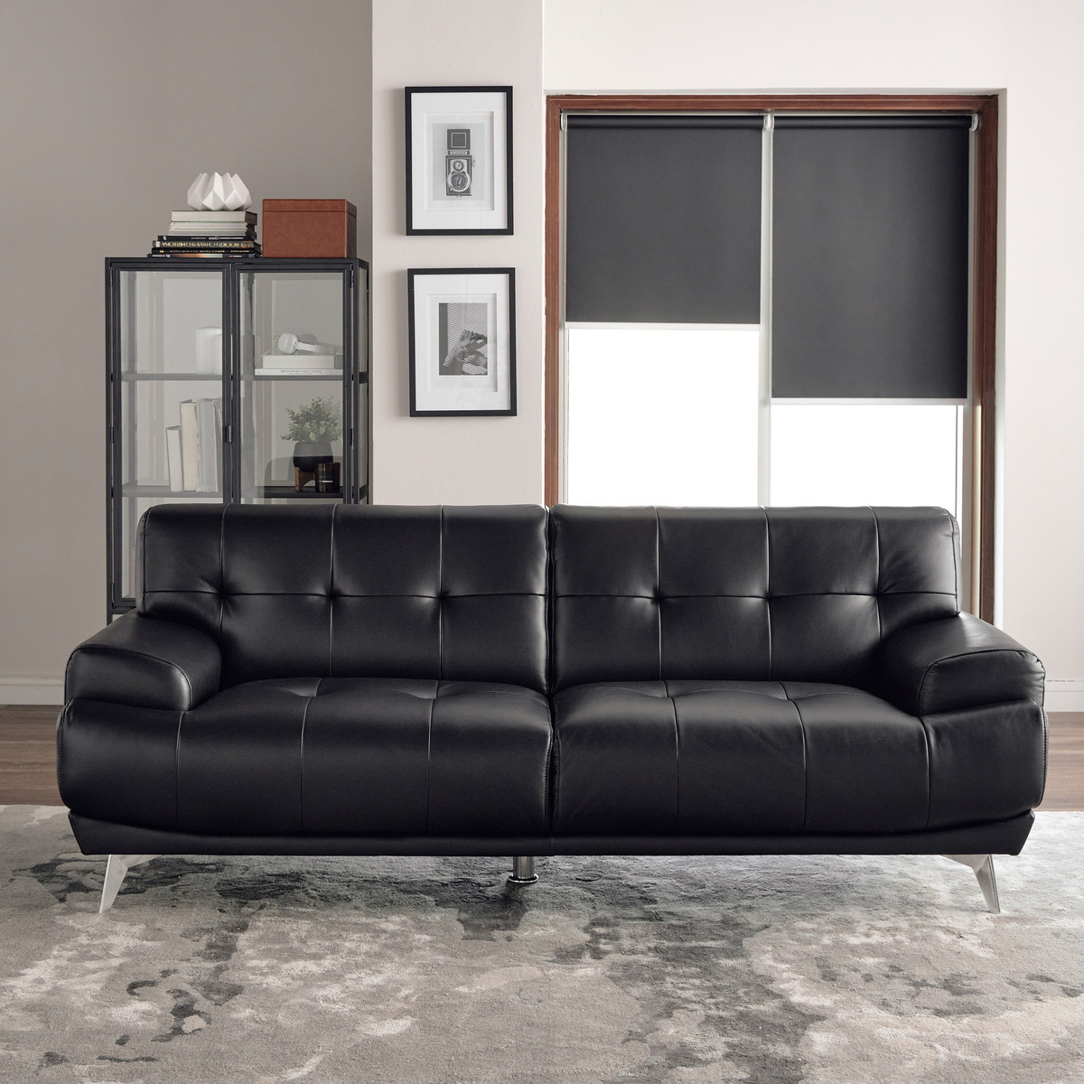 كنب جلد صناعي من سبنسر 13 | كنب جلد صناعي من سبنسر