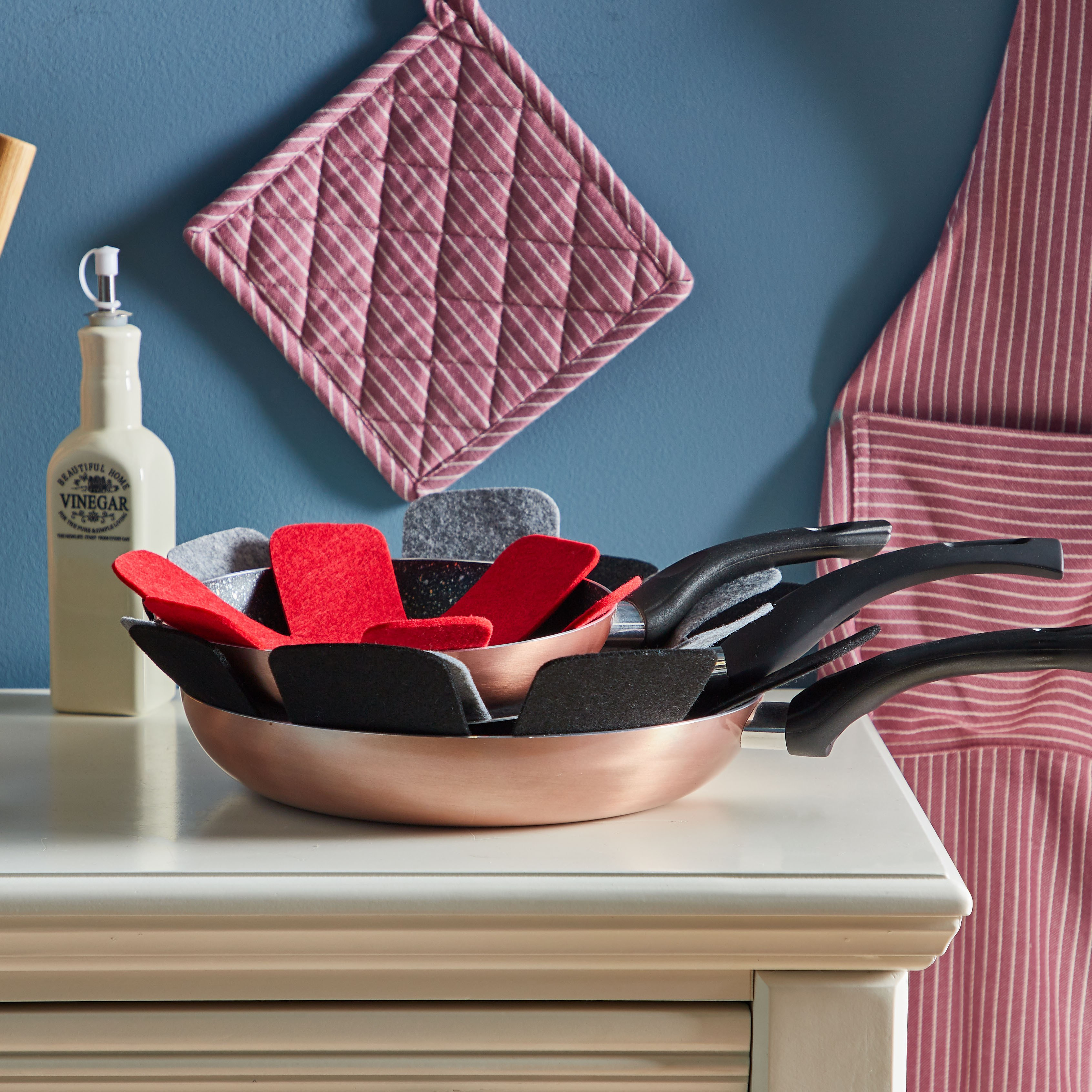 Rubus 3-Piece Pan Mat Set - 28x38x42 cms-household-kitchen-kitchenorganising-countertoporganising-image-2