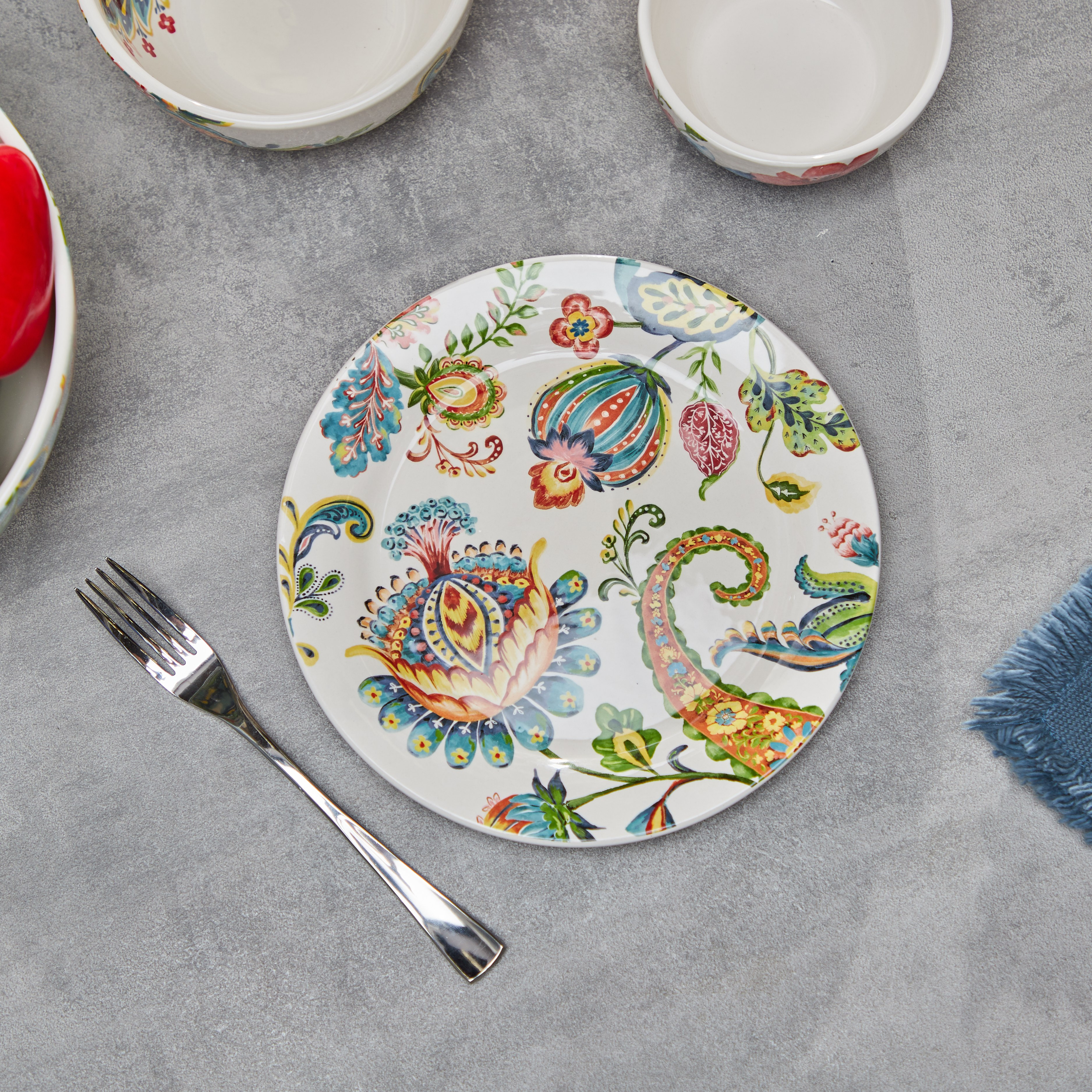 Paisley plates clearance