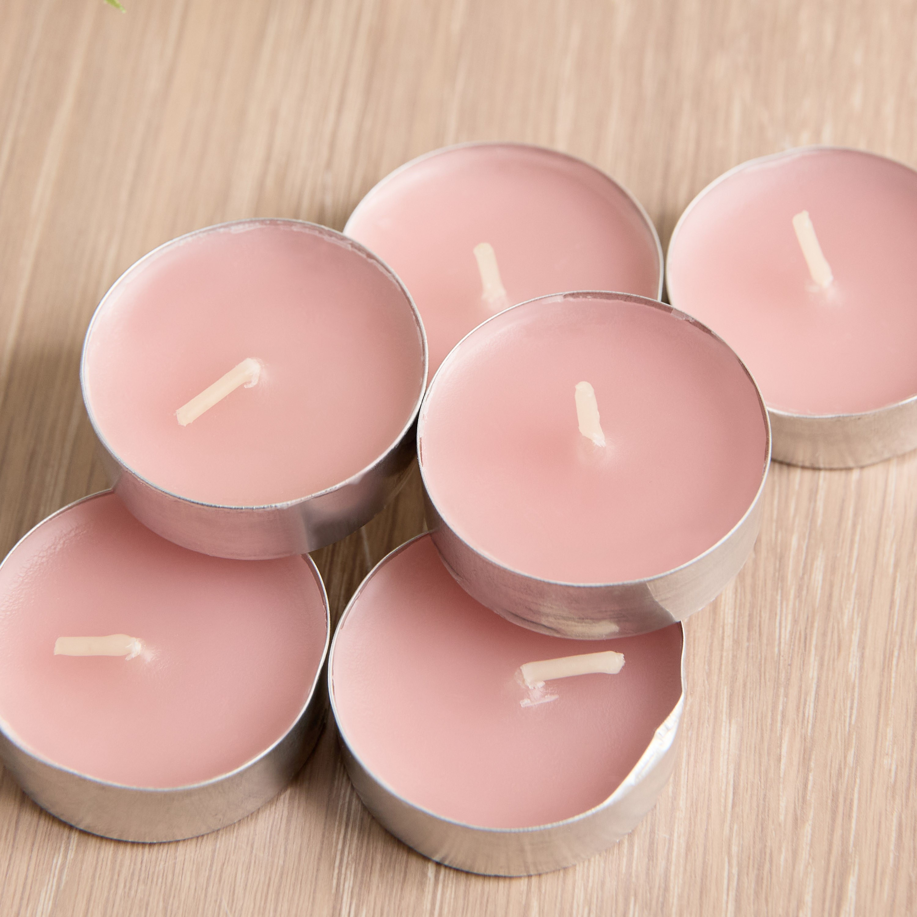 Essentials Musk and Patchouli Tealight Candles - Set of 50-household-homefragrance-candles-image-2