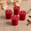 Essentials Pomegranate Noir Votive Candle - Set of 4-household-homefragrance-candles-image-1