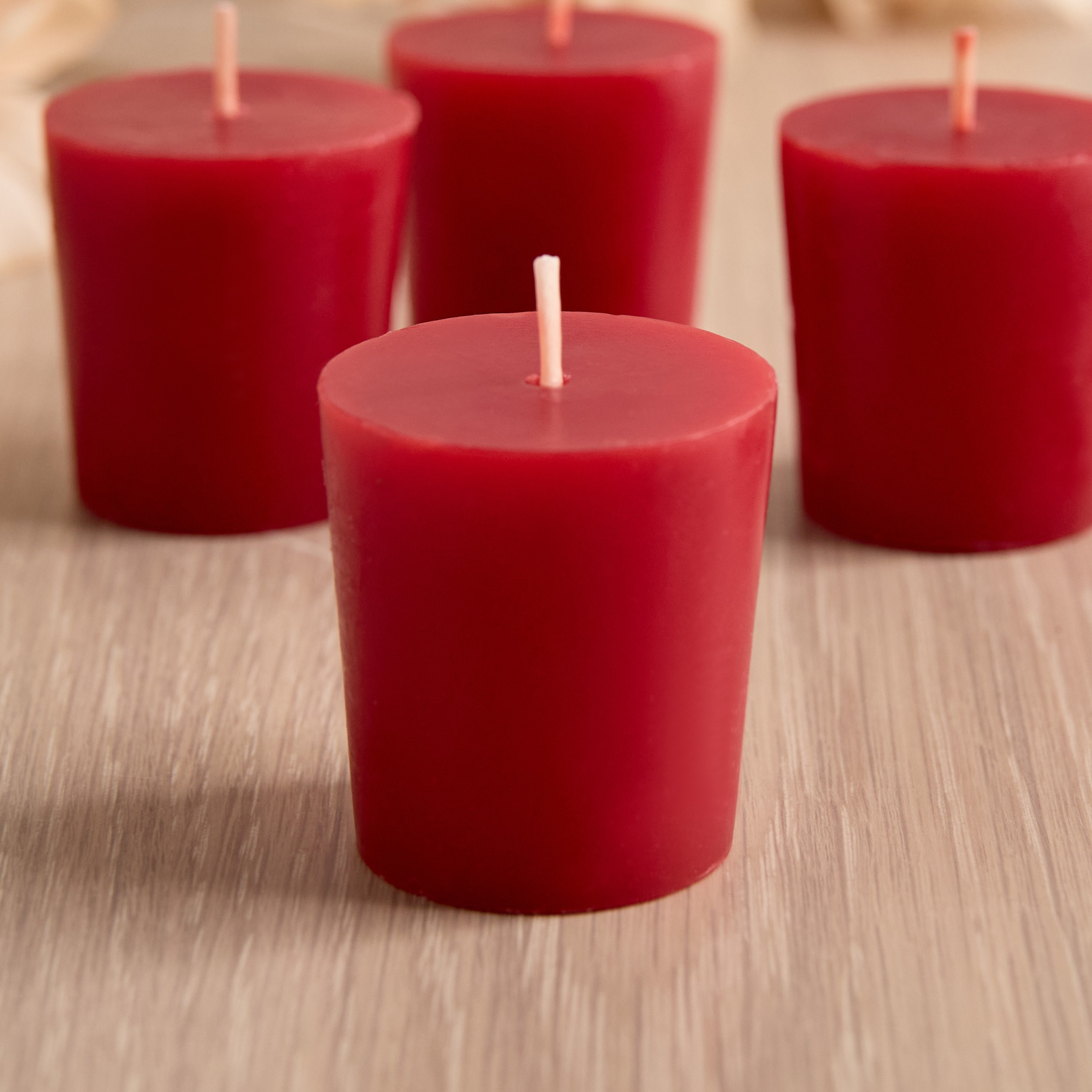 Essentials Pomegranate Noir Votive Candle - Set of 4-household-homefragrance-candles-image-2