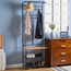 Magnum Doorway Tall Hanger with Shoe Rack-household-storage-storagesolutions-tallhangers-image-1