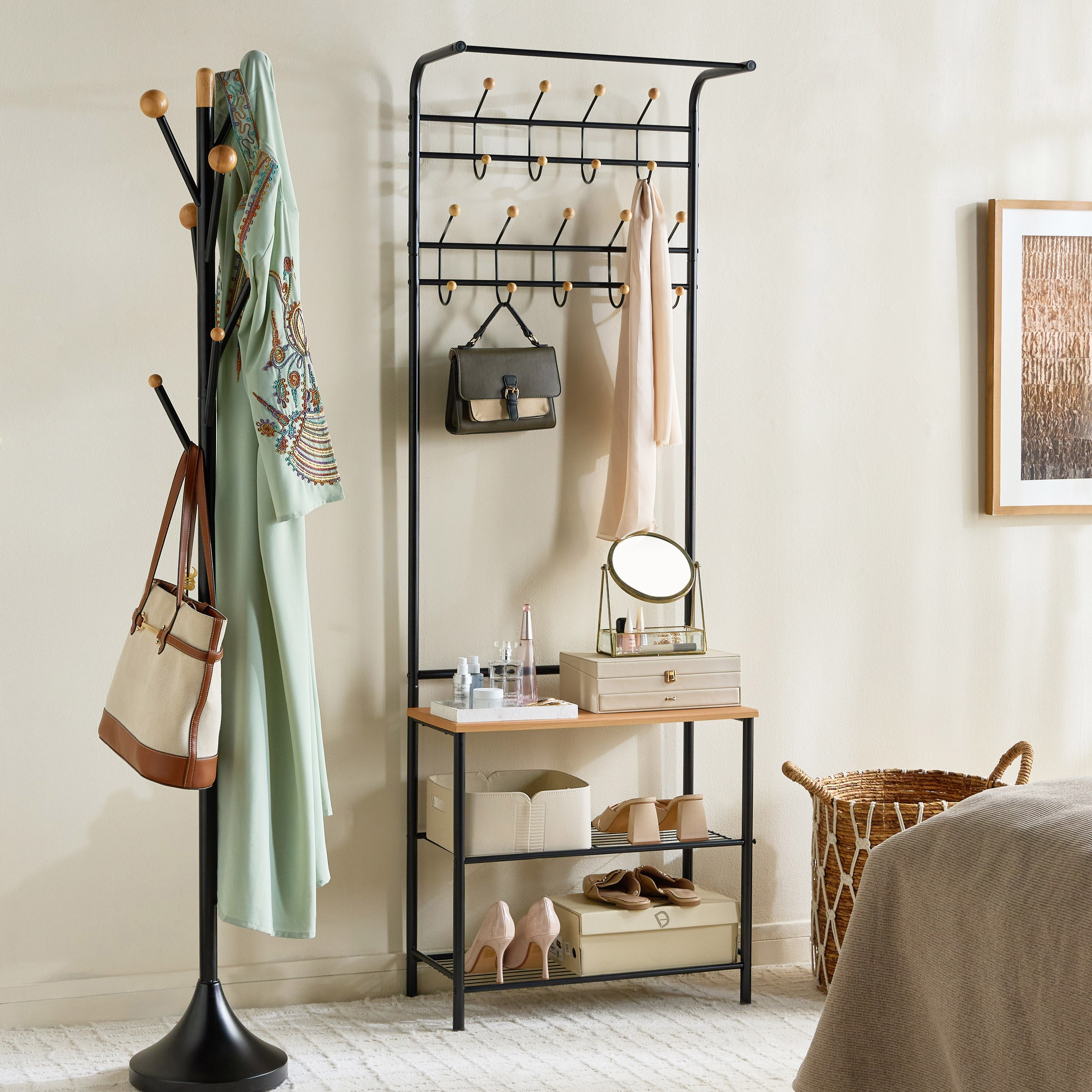 Magnum Doorway Tall Hanger with Shoe Rack-household-storage-storagesolutions-tallhangers-image-6