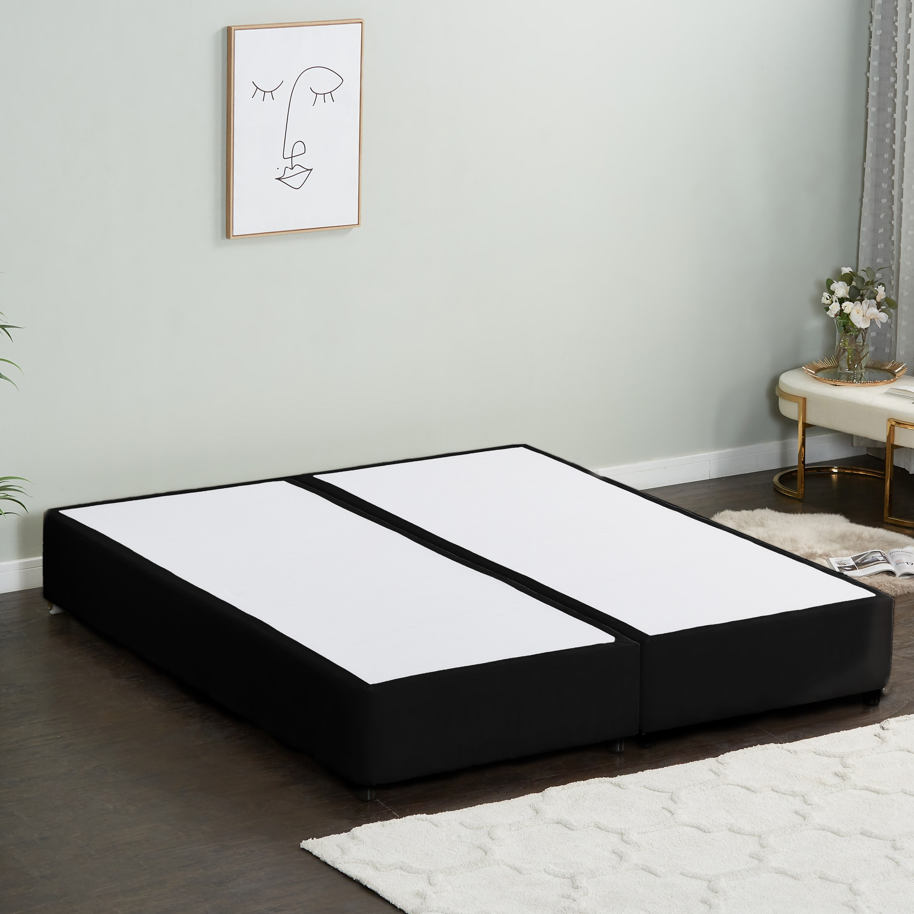 Low super store king bed