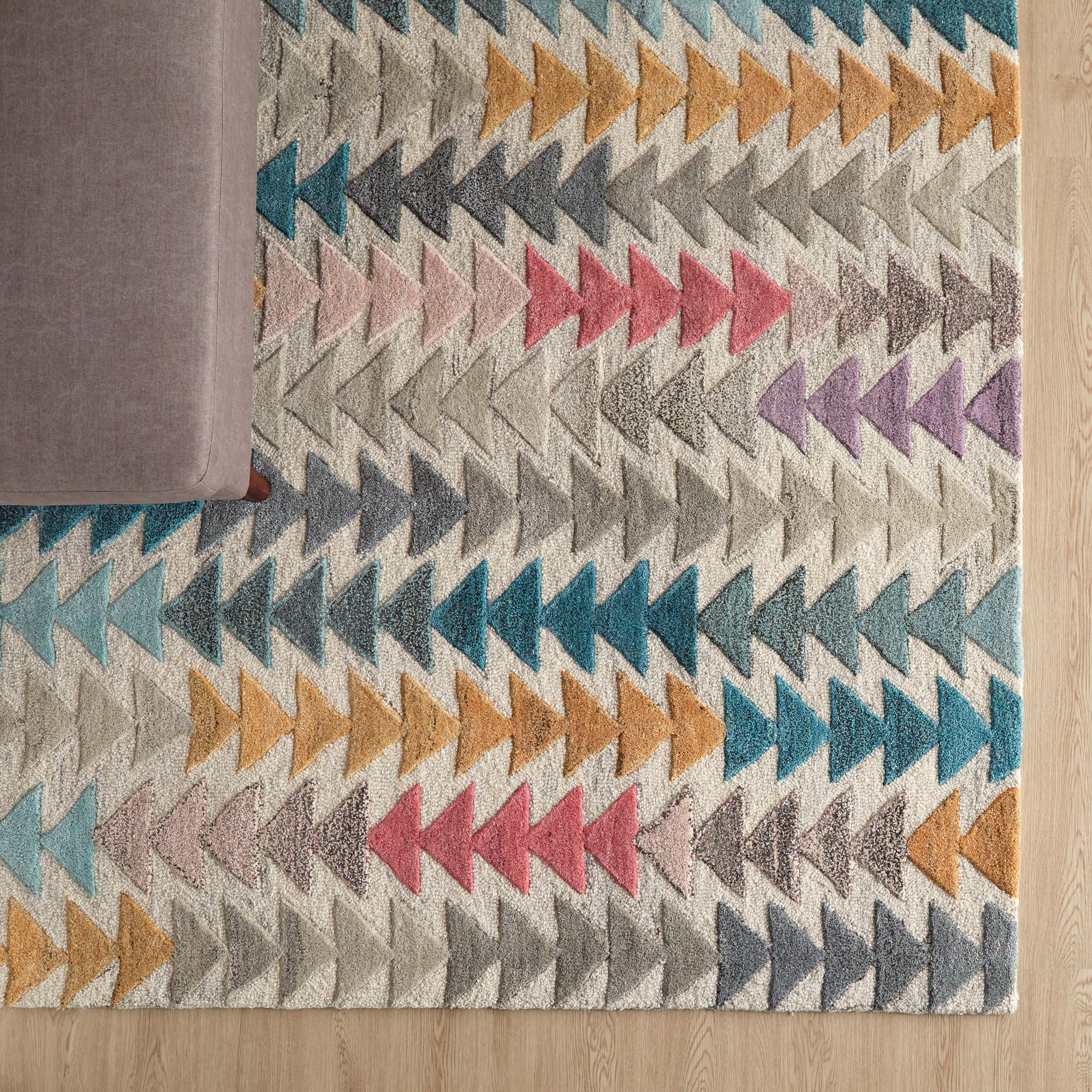 سجادة بارزة الملمس ثلاثية الأبعاد - أستيريسك - 160×230 سم-household-rugsandcarpets-rugs-image-1
