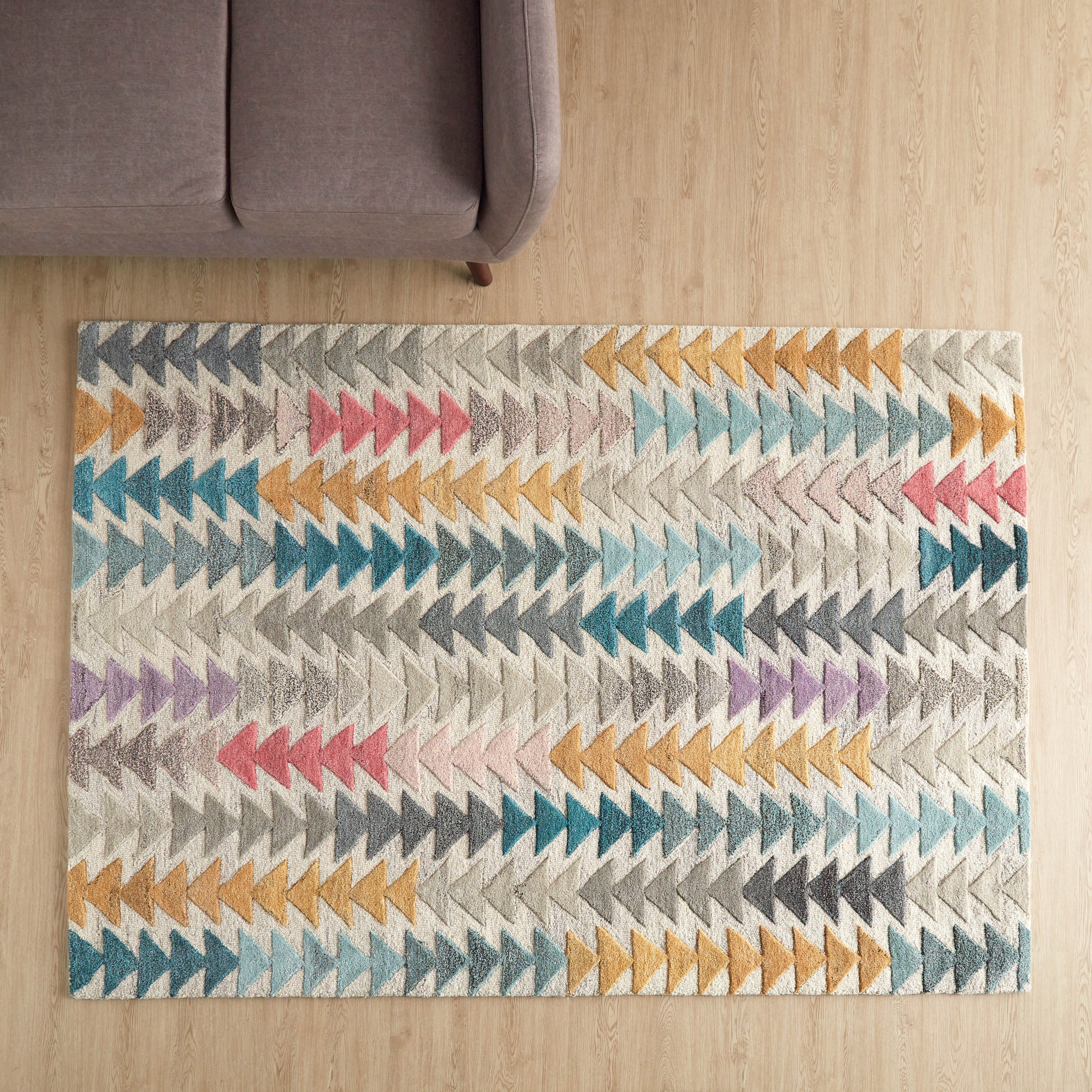 سجادة بارزة الملمس ثلاثية الأبعاد - أستيريسك - 160×230 سم-household-rugsandcarpets-rugs-image-2