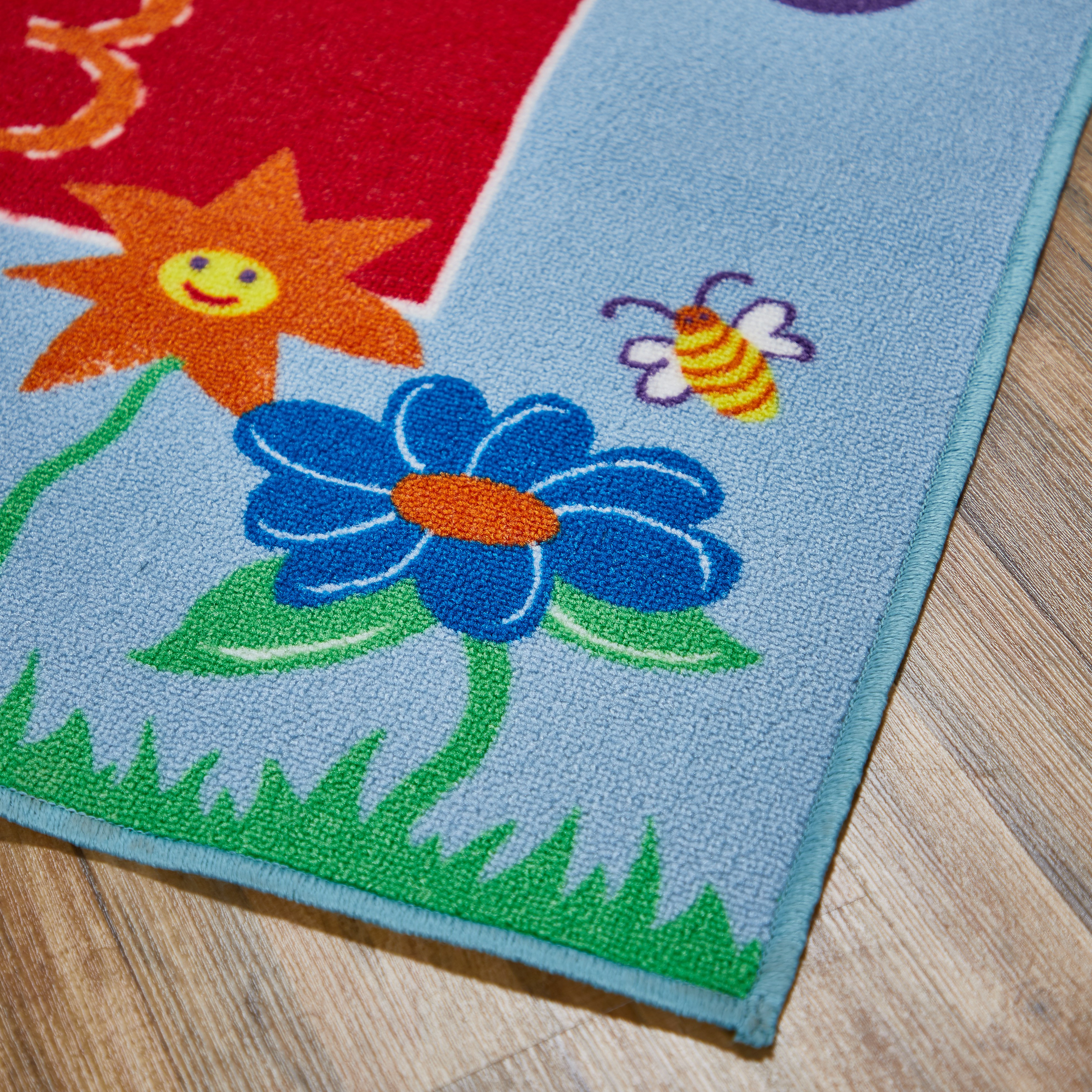 Addison Printed Hopscotch Rug - 120x160 cms-babyandkids-rugsandcarpets-rugs-image-2