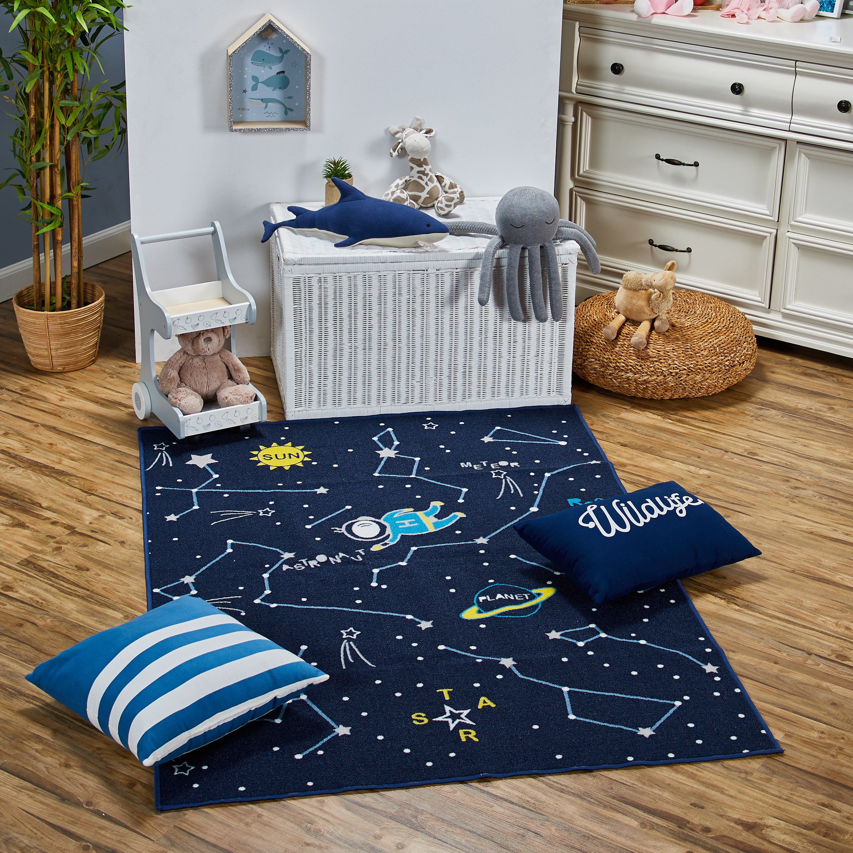 Ozzie Space Printed Rug - 120x160 cms-babyandkids-rugsandcarpets-rugs-image-3