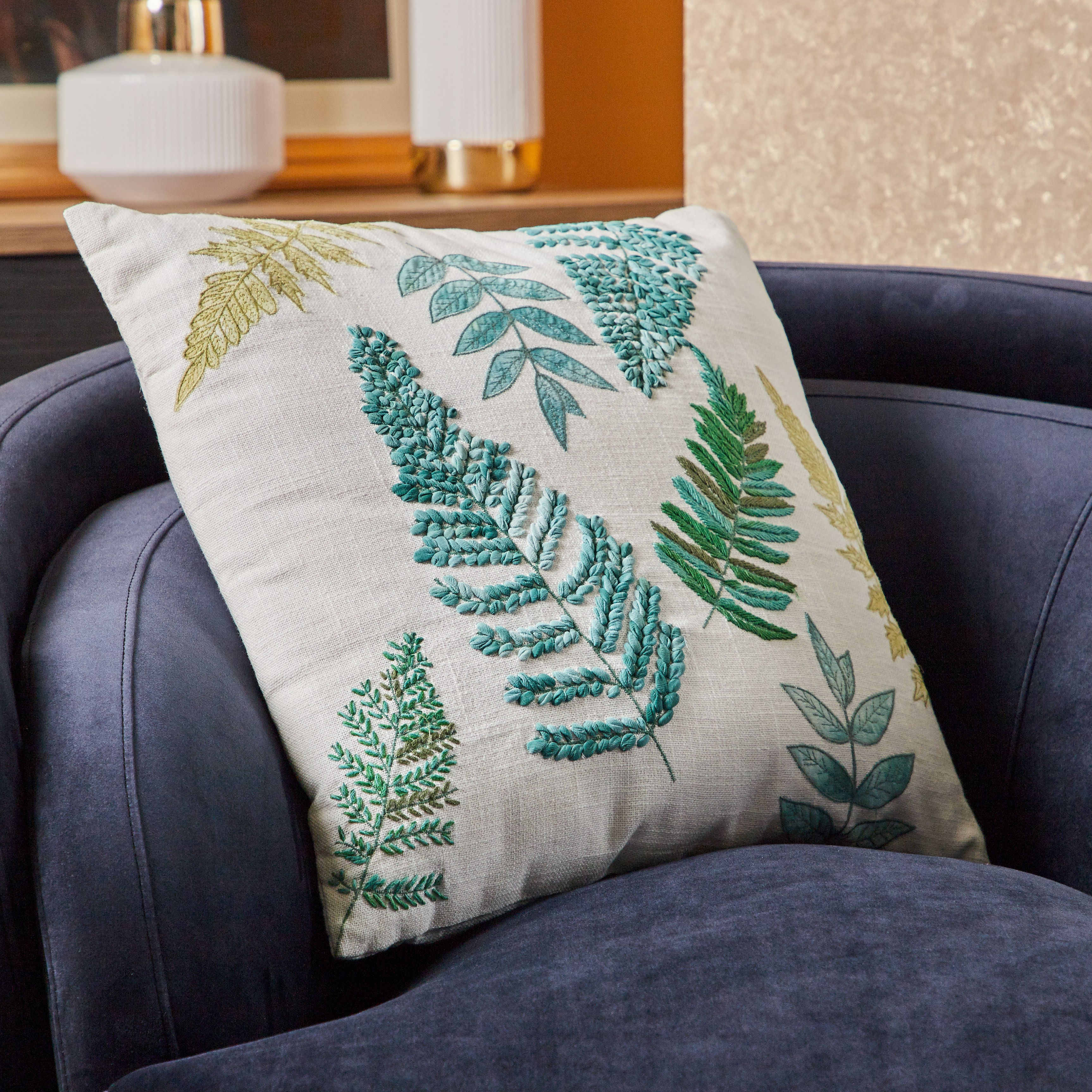 Embroidered cushions online best sale