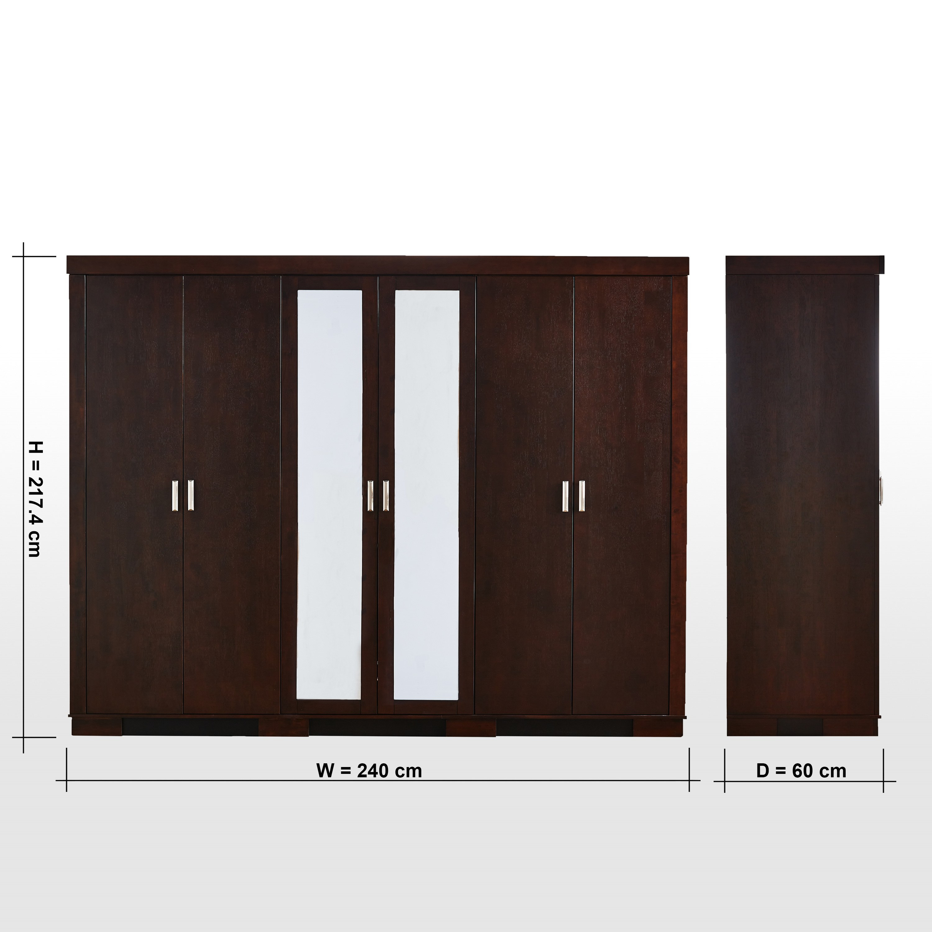 Wooden wardrobe outlet cost