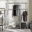 Morgan Extendable Double Clothes Rack - 104 to 169 cms-household-storage-storagesolutions-tallhangers-image-1