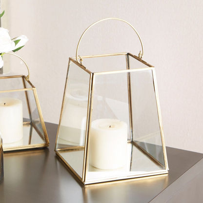 Rav Clear Glass Candle Holder-Accessories-image-1