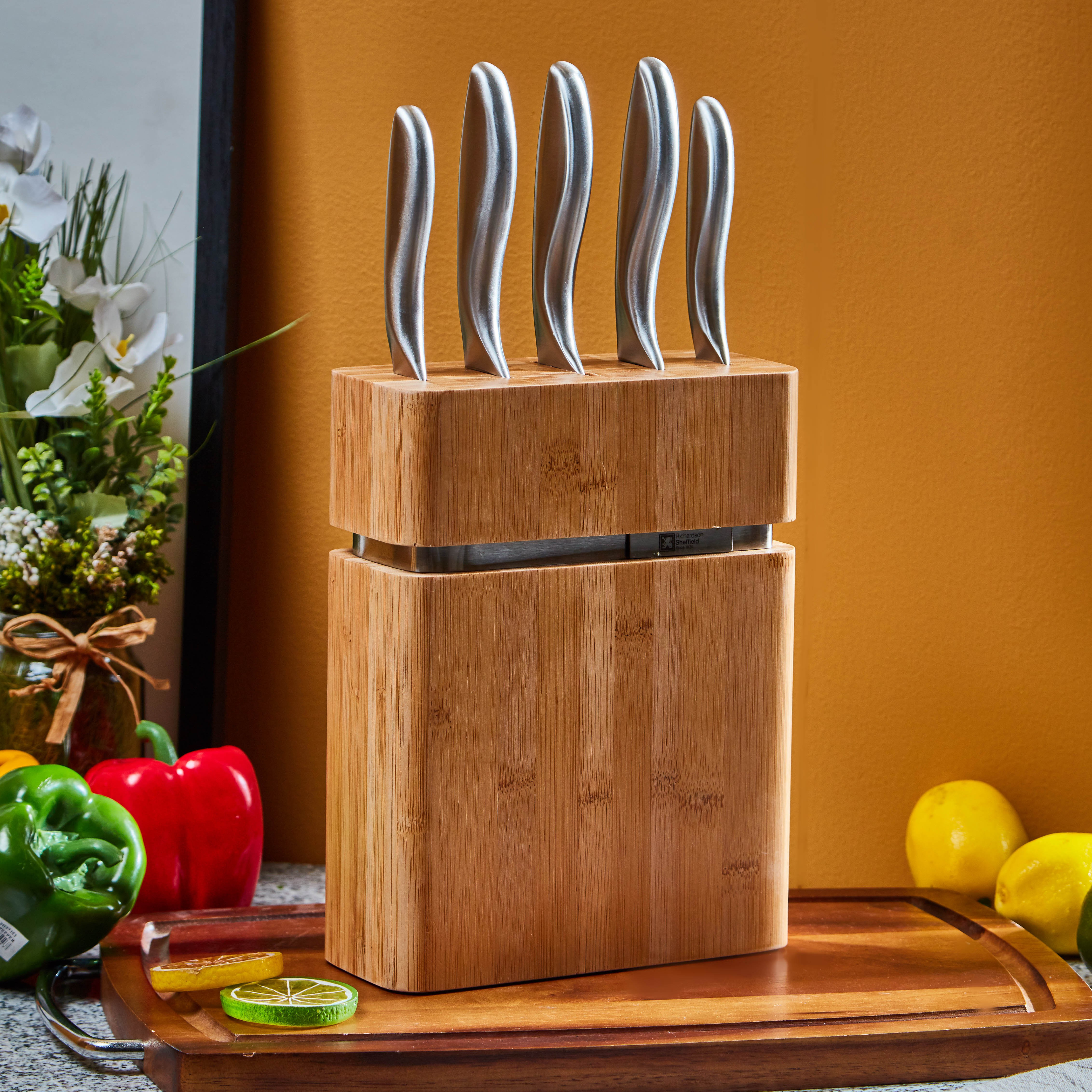 Shop Forme 5-Piece Knife Block Set | Home Centre Bahrain