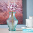 Magnolia Single Stem Lavender Flower - 51 cms-household-gardenandoutdoor-artificialflowersandplants-stems-image-1