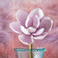 Magnolia Single Stem Lavender Flower - 51 cms-household-gardenandoutdoor-artificialflowersandplants-stems-image-2