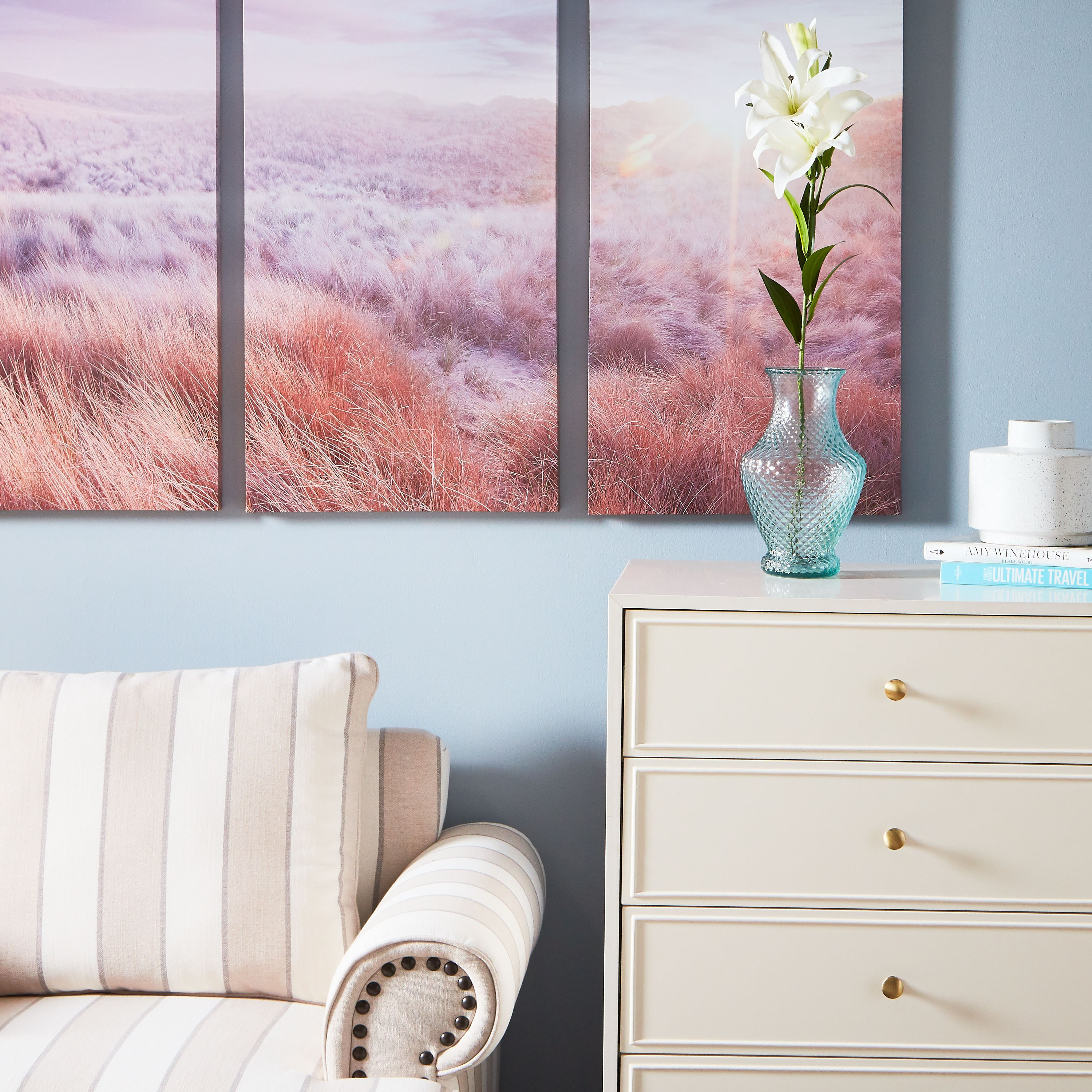Tiger Lily Flower Spray Artificial Flower - 88.9 cms-household-gardenandoutdoor-artificialflowersandplants-flowers-image-3