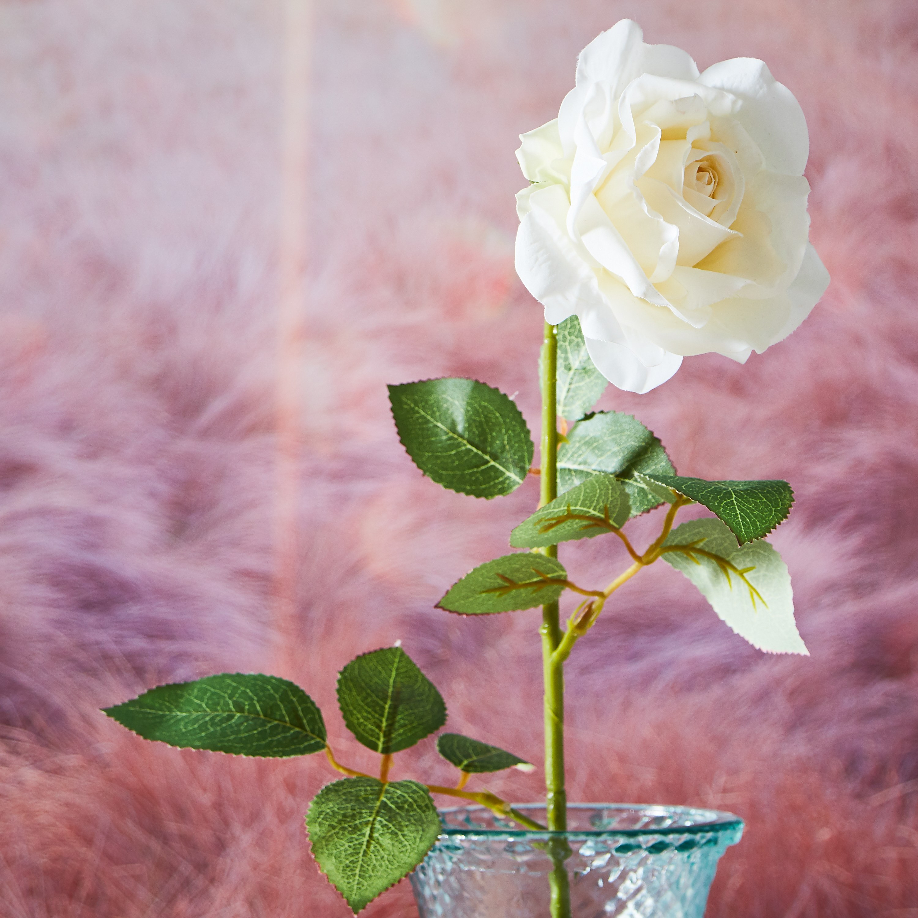 Rose Single Stem Flower - 56 cms-household-gardenandoutdoor-artificialflowersandplants-stems-image-2