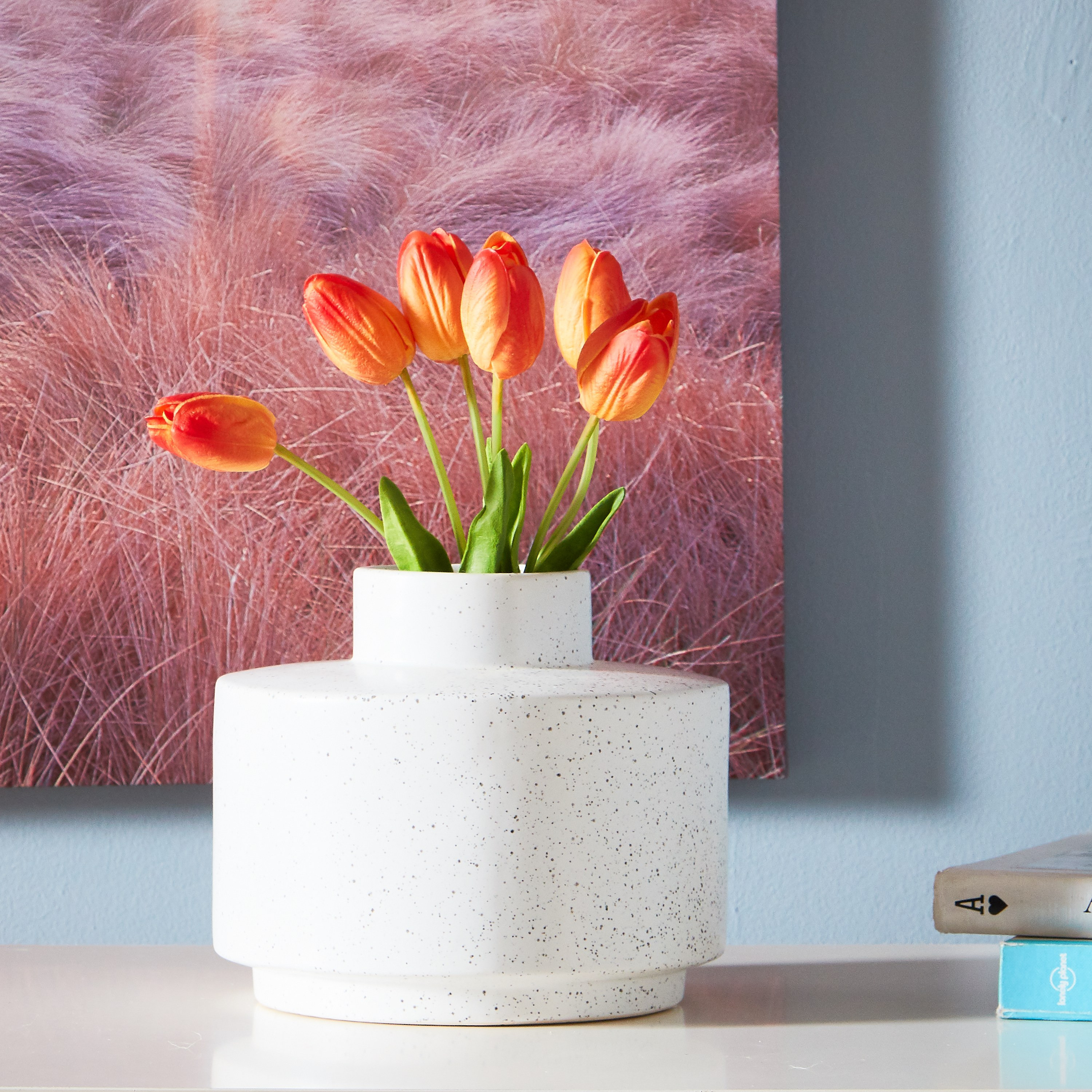 Tulip Bouquets - 38 cm-household-gardenandoutdoor-artificialflowersandplants-bundlesandbouquets-image-1