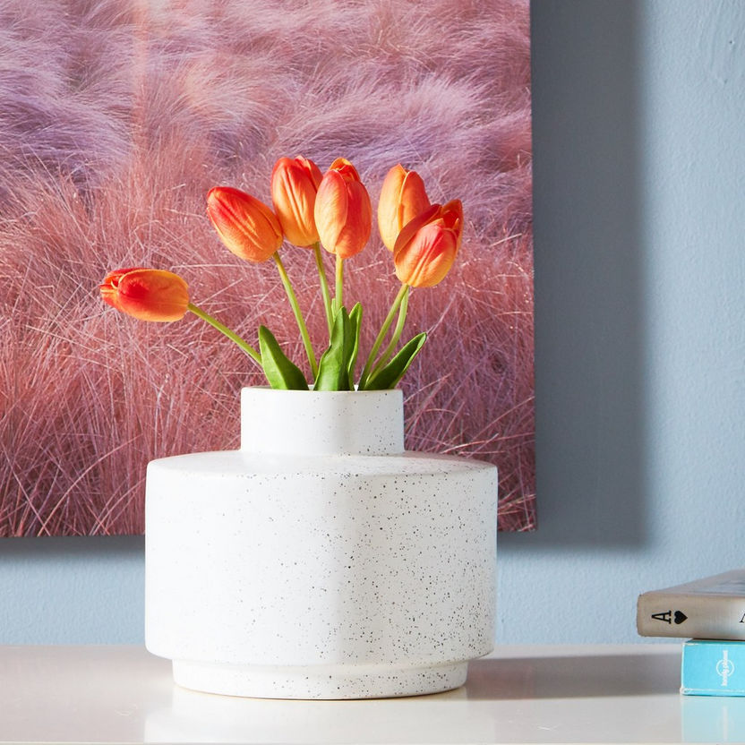Tulip Bundle Artificial Flowers - 38 cms-Flowers-image-0
