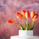 Tulip Bundle Artificial Flowers - 38 cms-Flowers-thumbnail-1