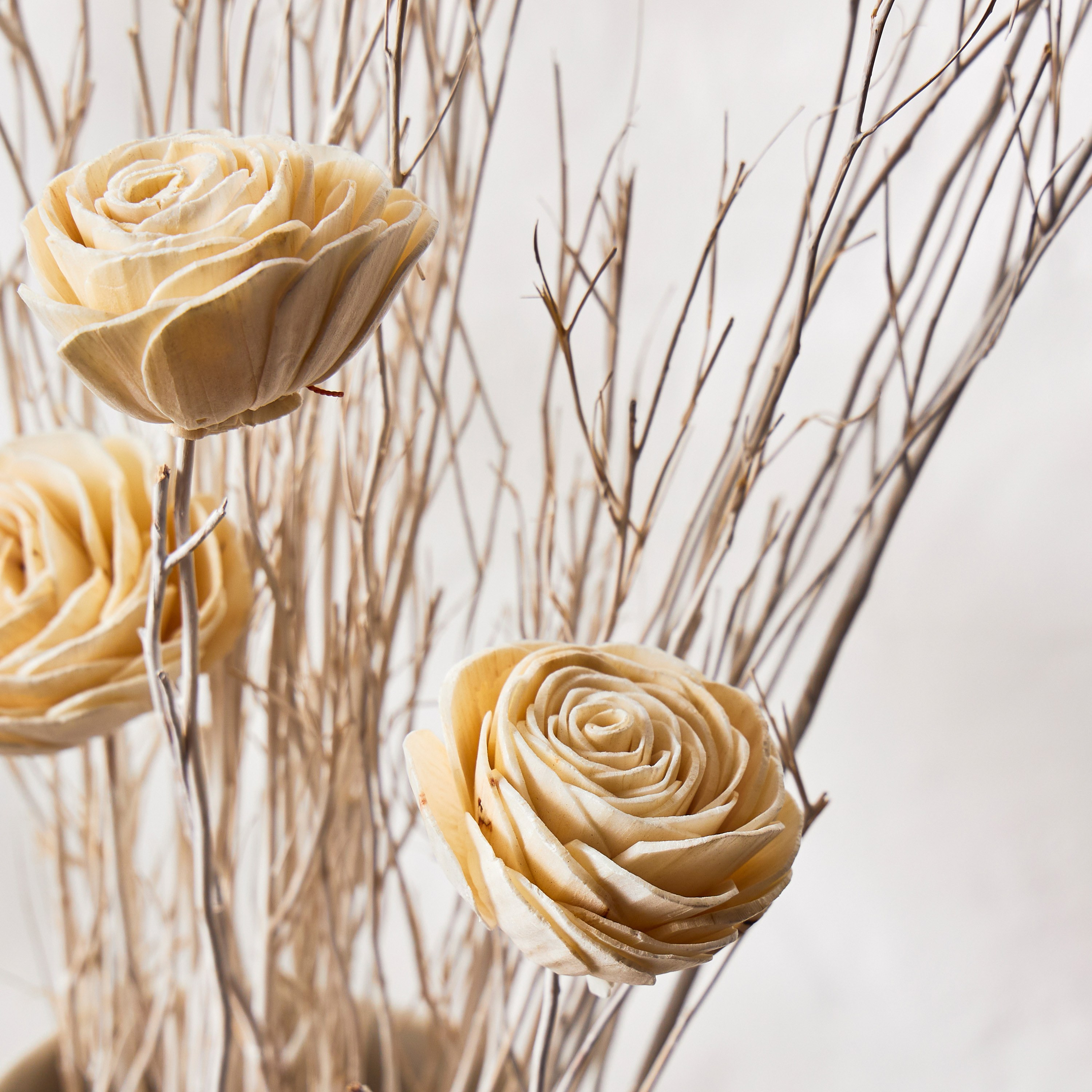 Decorative Beauty Roses - 60 cms-household-gardenandoutdoor-artificialflowersandplants-stems-image-2