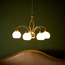 Unitas 5-Lights Glass Ceiling Lamp - 27 cm-household-lighting-ceilinglamps-chandeliers-image-1