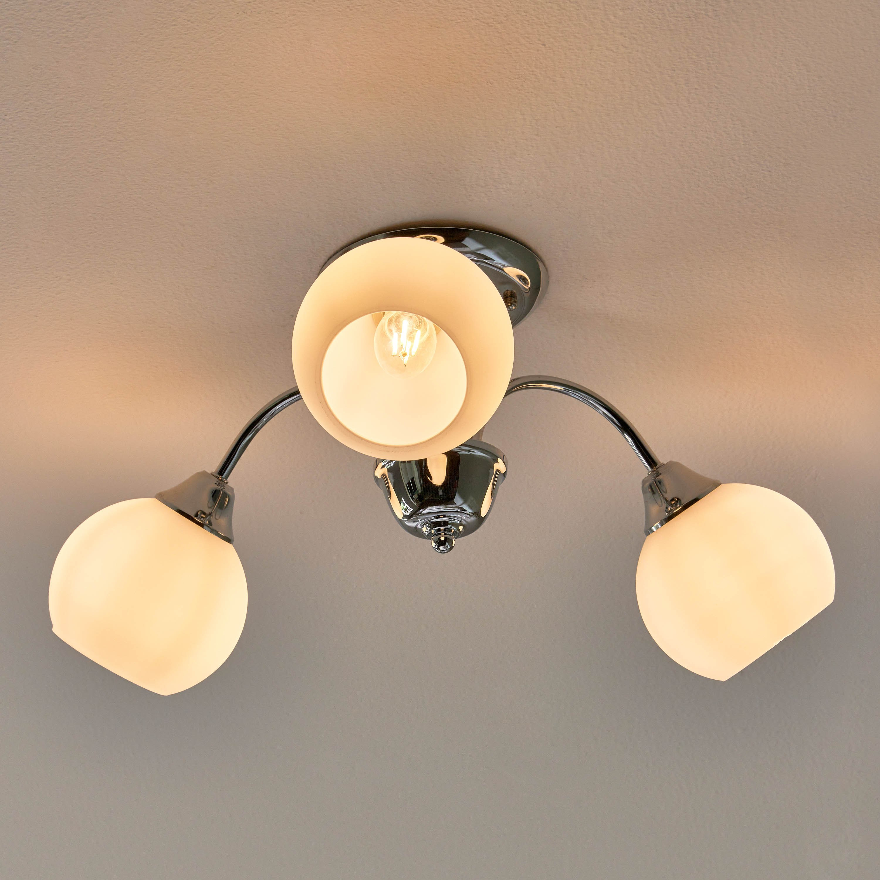 مصباح سقف زجاج 3 لمبات - نايوبي - 23 سم-household-lighting-ceilinglamps-chandeliers-image-2