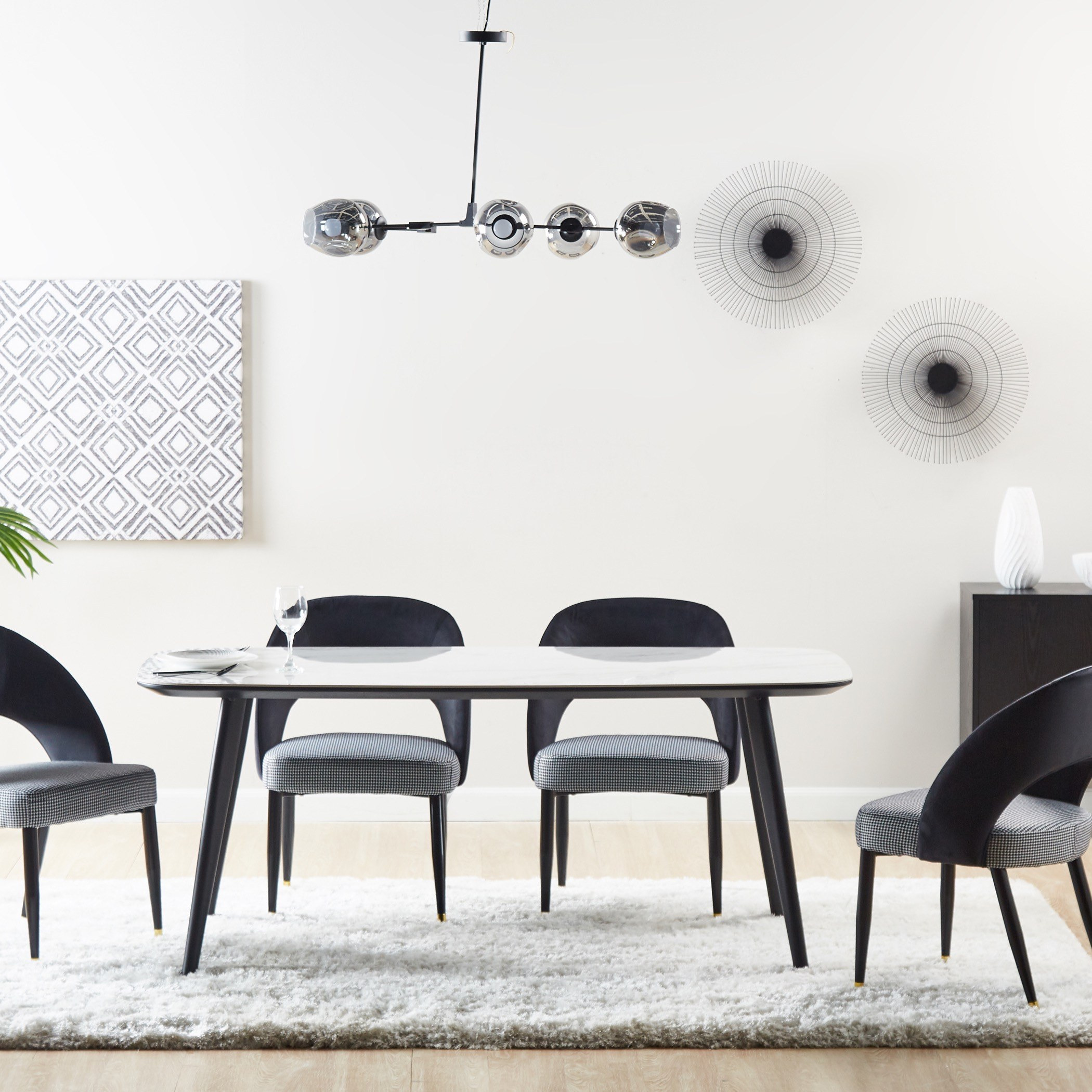 Iris 5-Lights Metal Pendant Lamp-household-lighting-ceilinglamps-pendantlamps-image-4