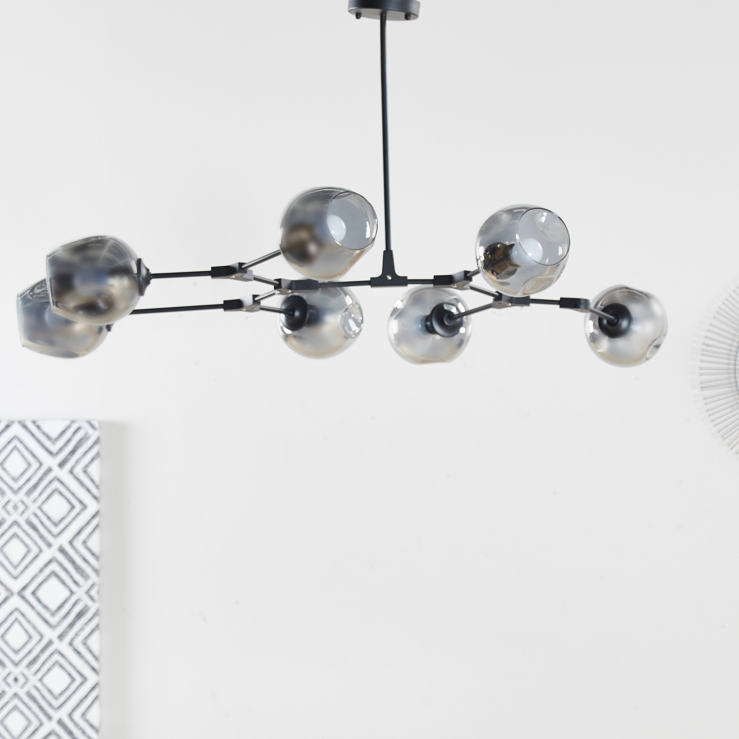 Iris 7-Lights Metal Pendant Lamp