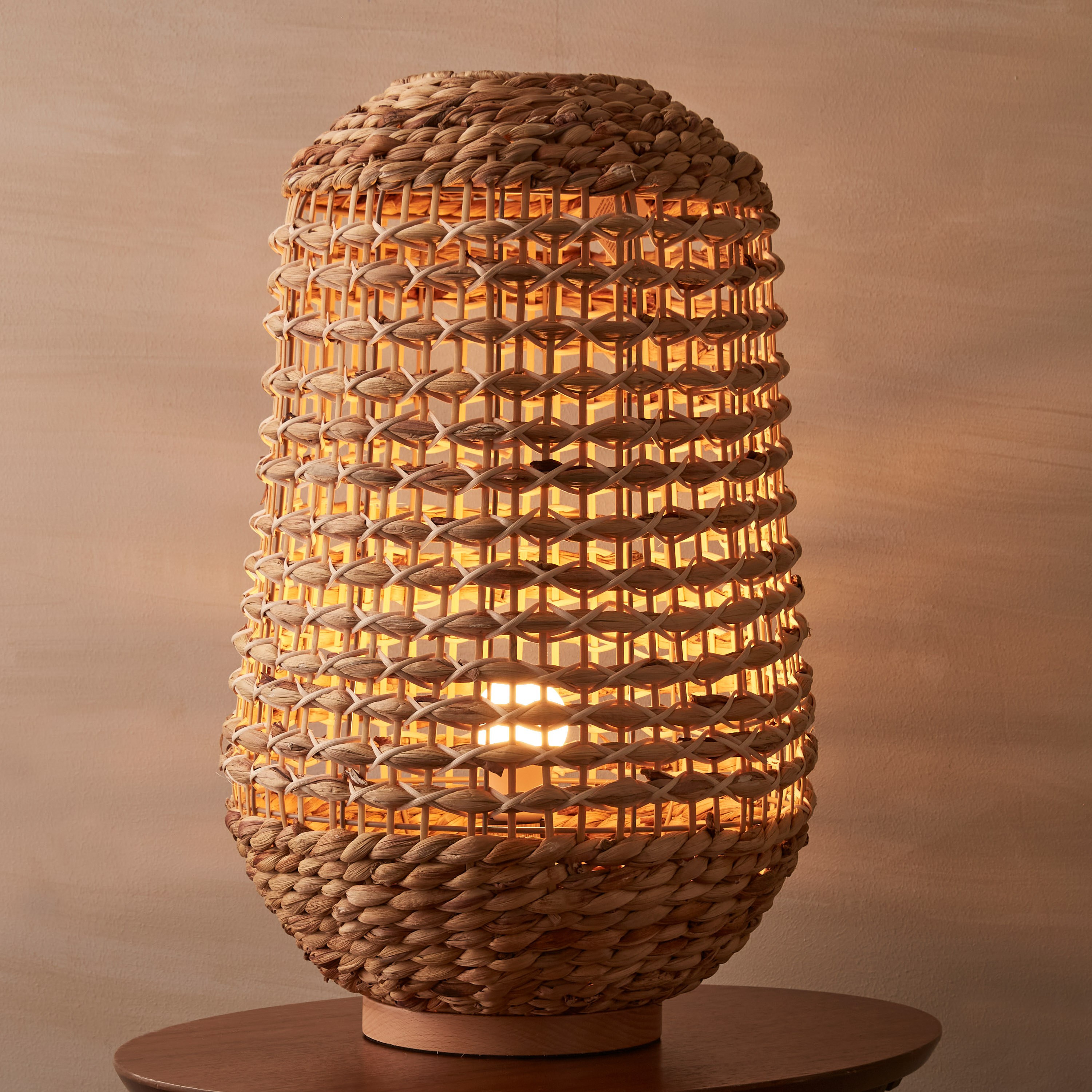 Bamboo desk deals lamp