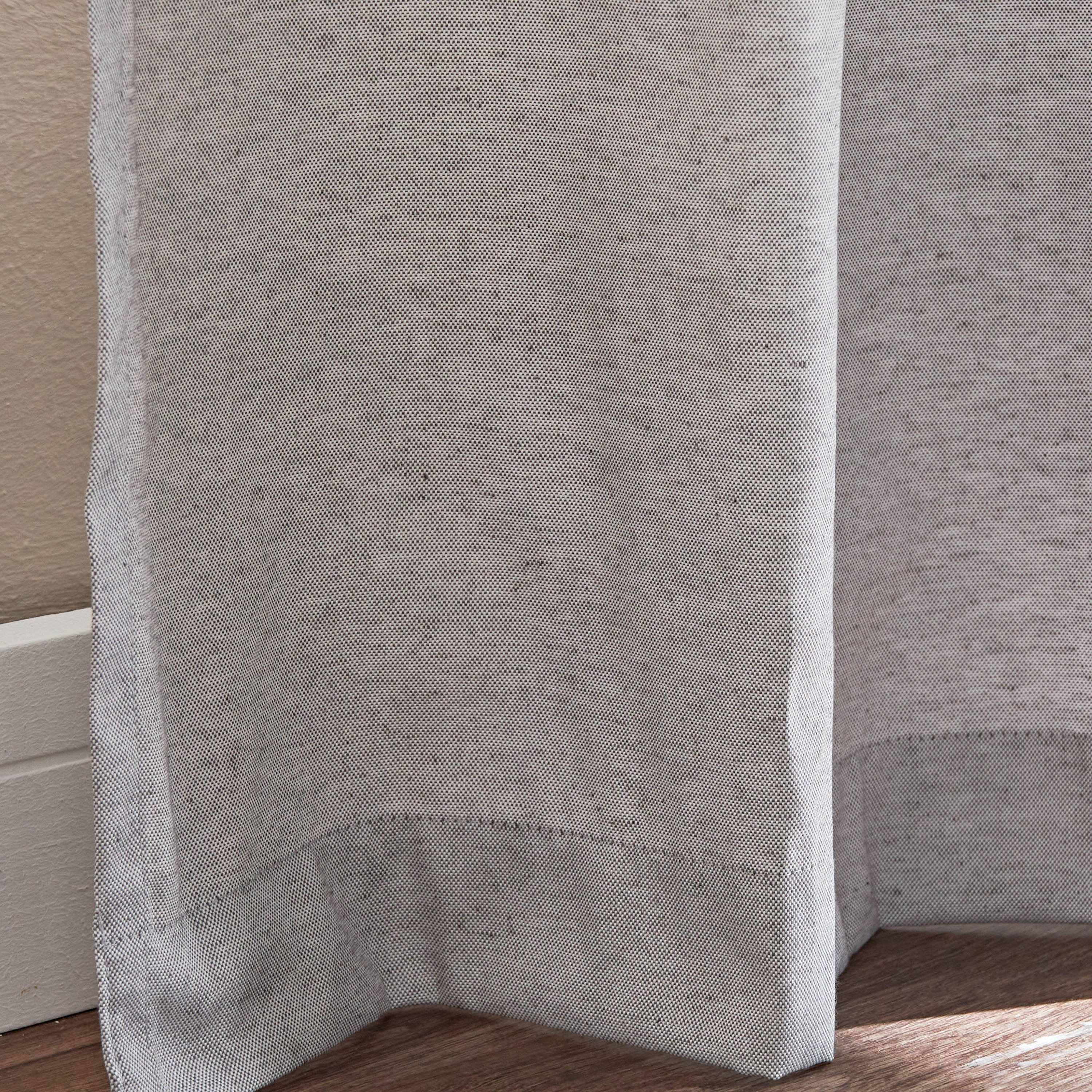 Henley 2-Piece Plain Curtain Set - 130x240 cm-household-windows-curtains-image-3