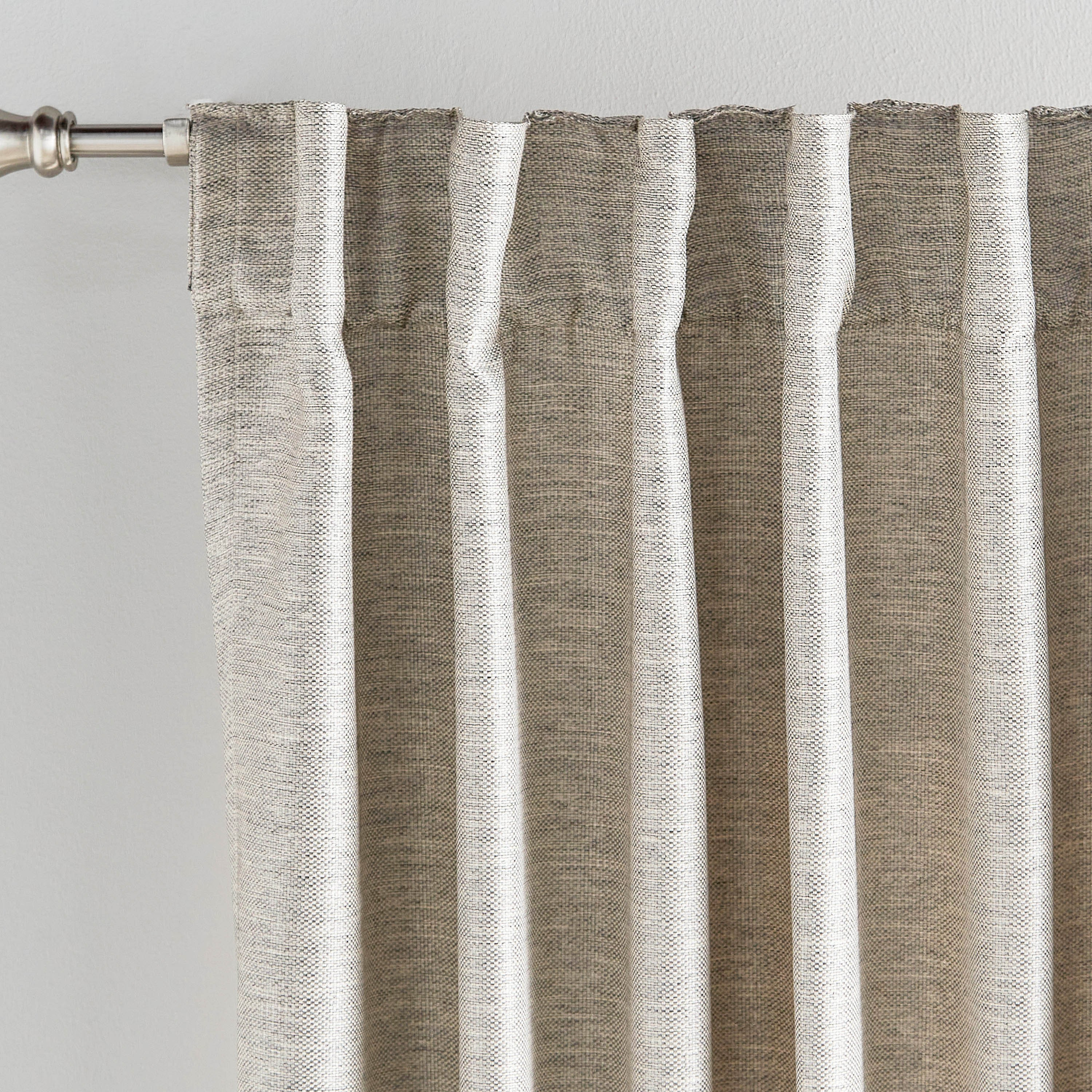Visto 2-Piece Unlined Blackout Curtain Set - 130x300 cm-household-windows-curtains-image-2