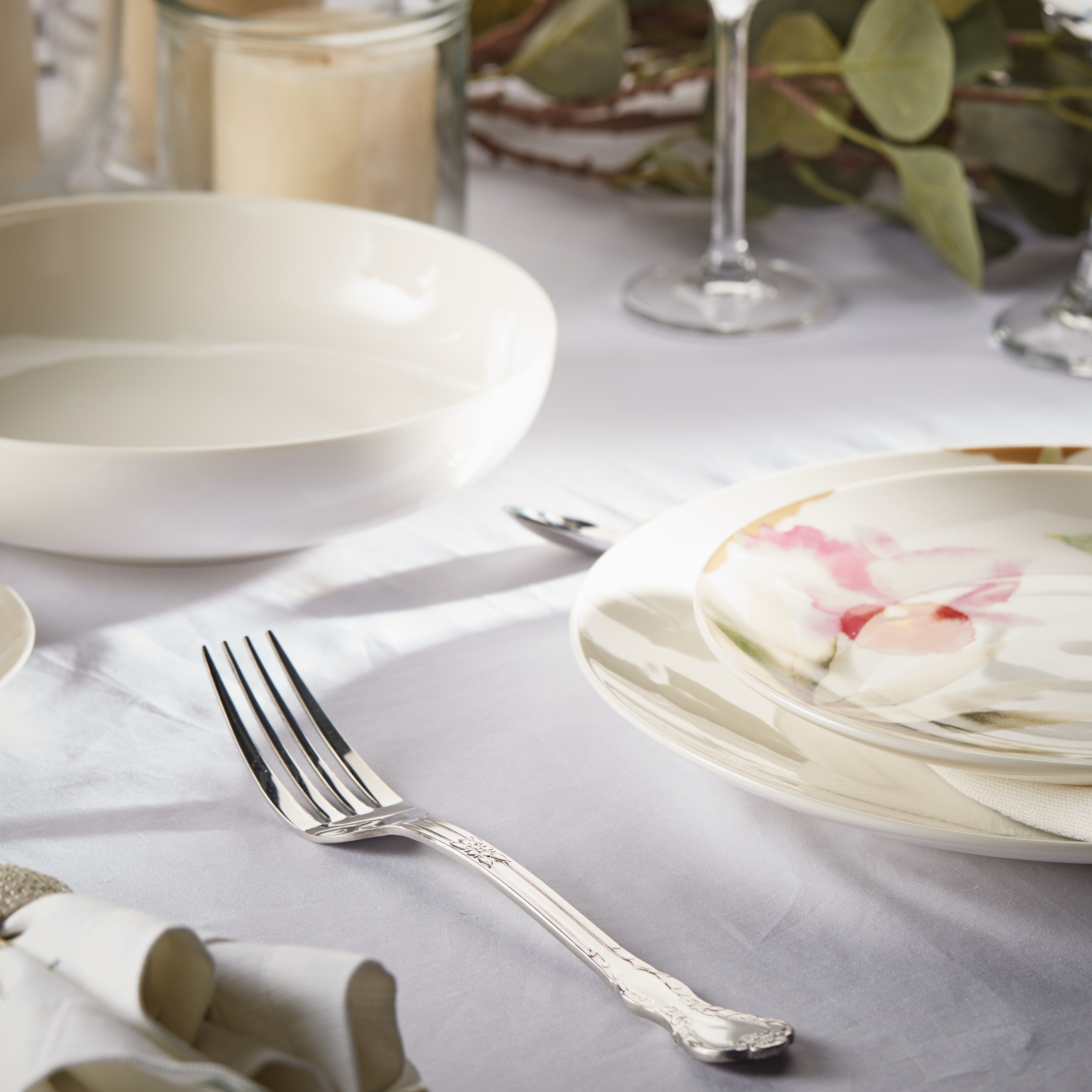 Royal Dotted Serving Fork-household-dining-cutlery-spoonsforksandknives-image-4