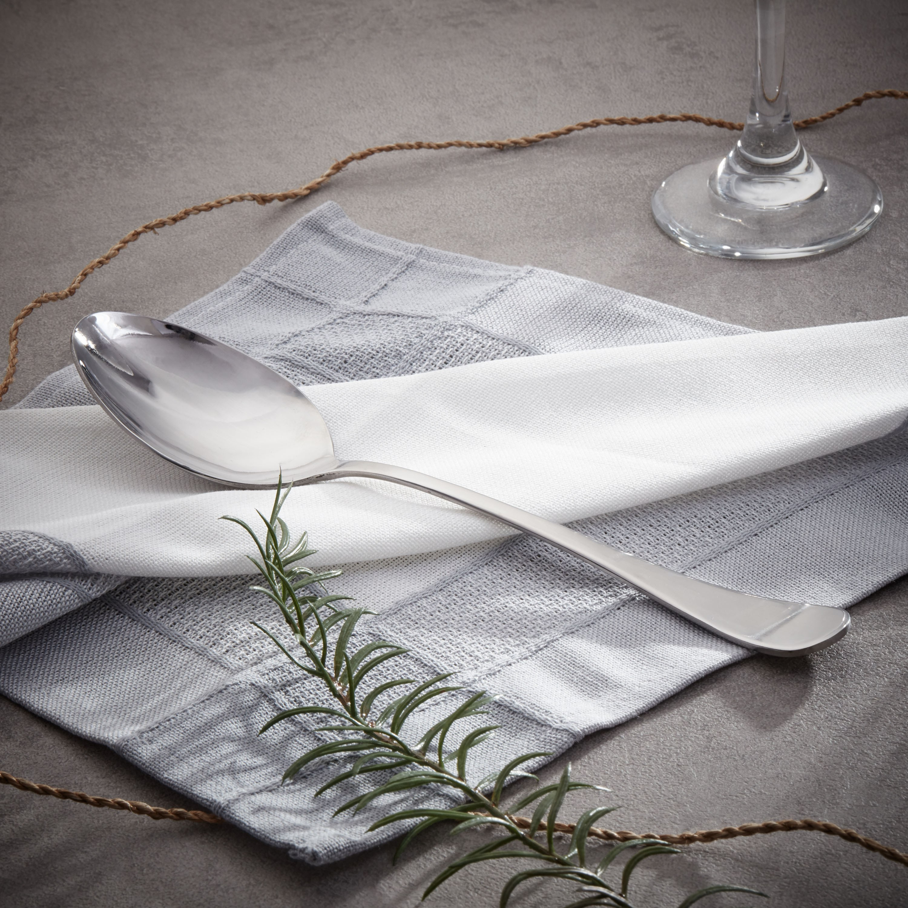 Rosemary Serving Spoon-household-dining-cutlery-spoonsforksandknives-image-1