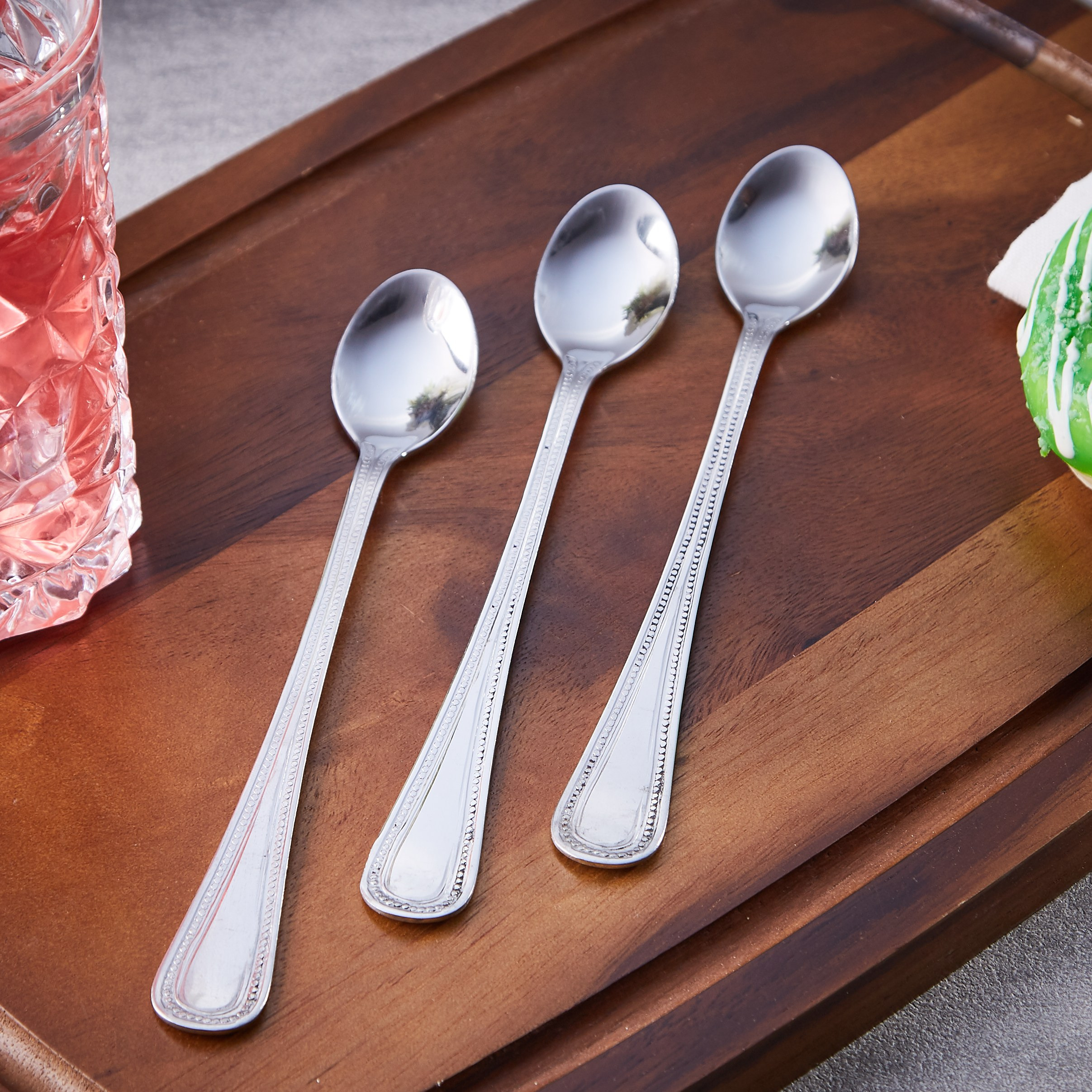 Vera Cocktail Spoon - Set of 3-household-dining-cutlery-spoonsforksandknives-image-1