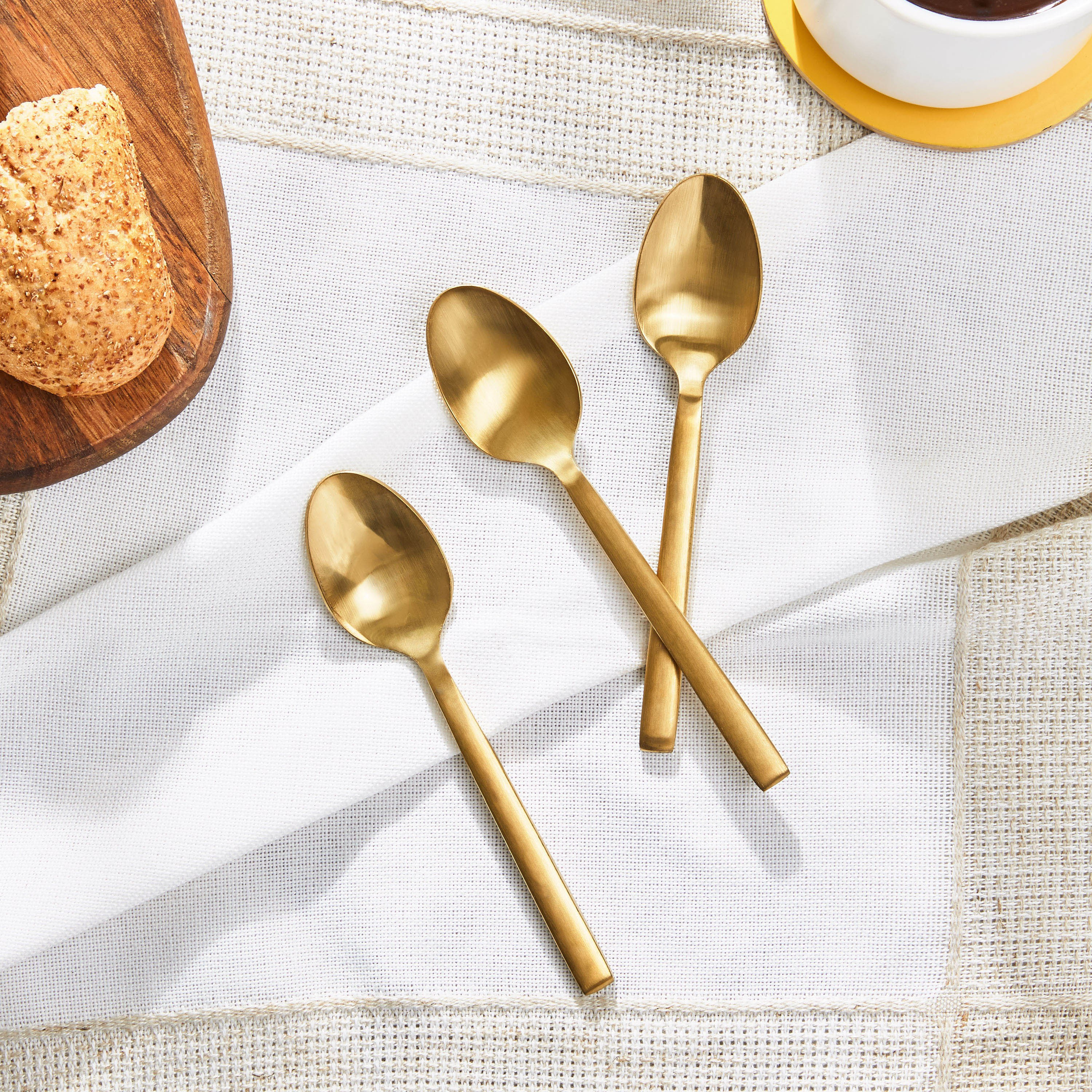Kevin Stainless Steel Teaspoon - Set of 3-household-dining-cutlery-spoonsforksandknives-image-1