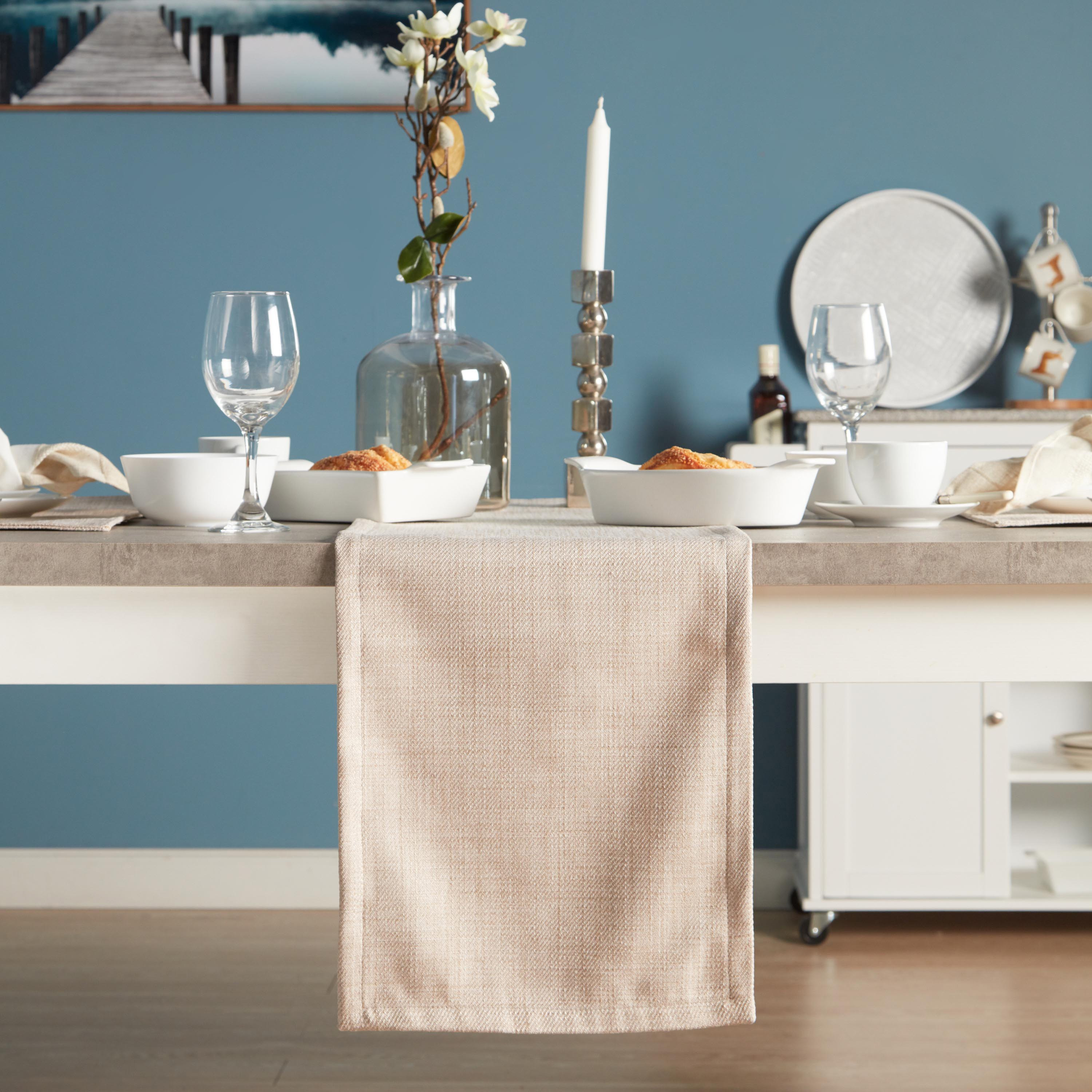 Eterno Textured Table Runner-household-dining-tablelinen-runnersandtablecovers-image-1