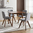 طقم سفرة بسطح خشبي 4 مقاعد - ساندرز-furniture-diningroom-diningsets-image-7