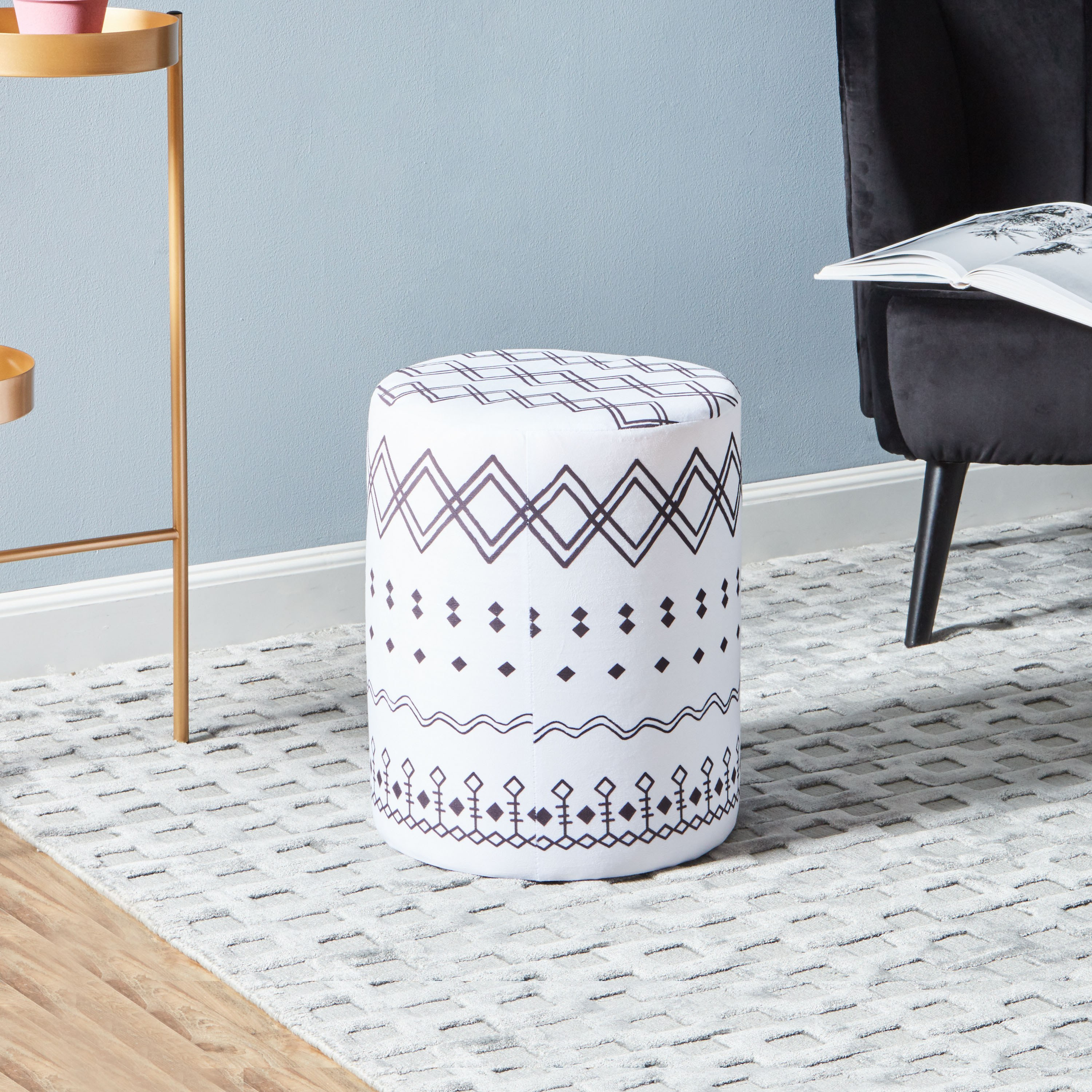 Fulham Fabric Ottoman-furniture-sofaandseating-ottomansbeanbagsandpoufs-image-1